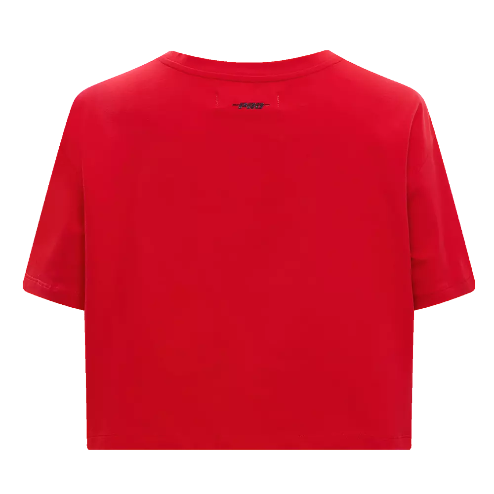 Pro Standard Women's Cincinnati Reds Retro Classic Boxy Tee - Red - RED