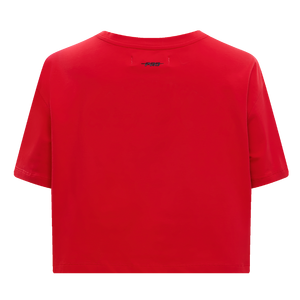 Pro Standard Women's Cincinnati Reds Retro Classic Boxy Tee - Red