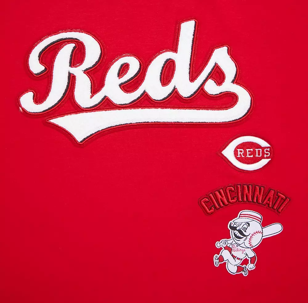 Pro Standard Women's Cincinnati Reds Retro Classic Boxy Tee - Red - RED