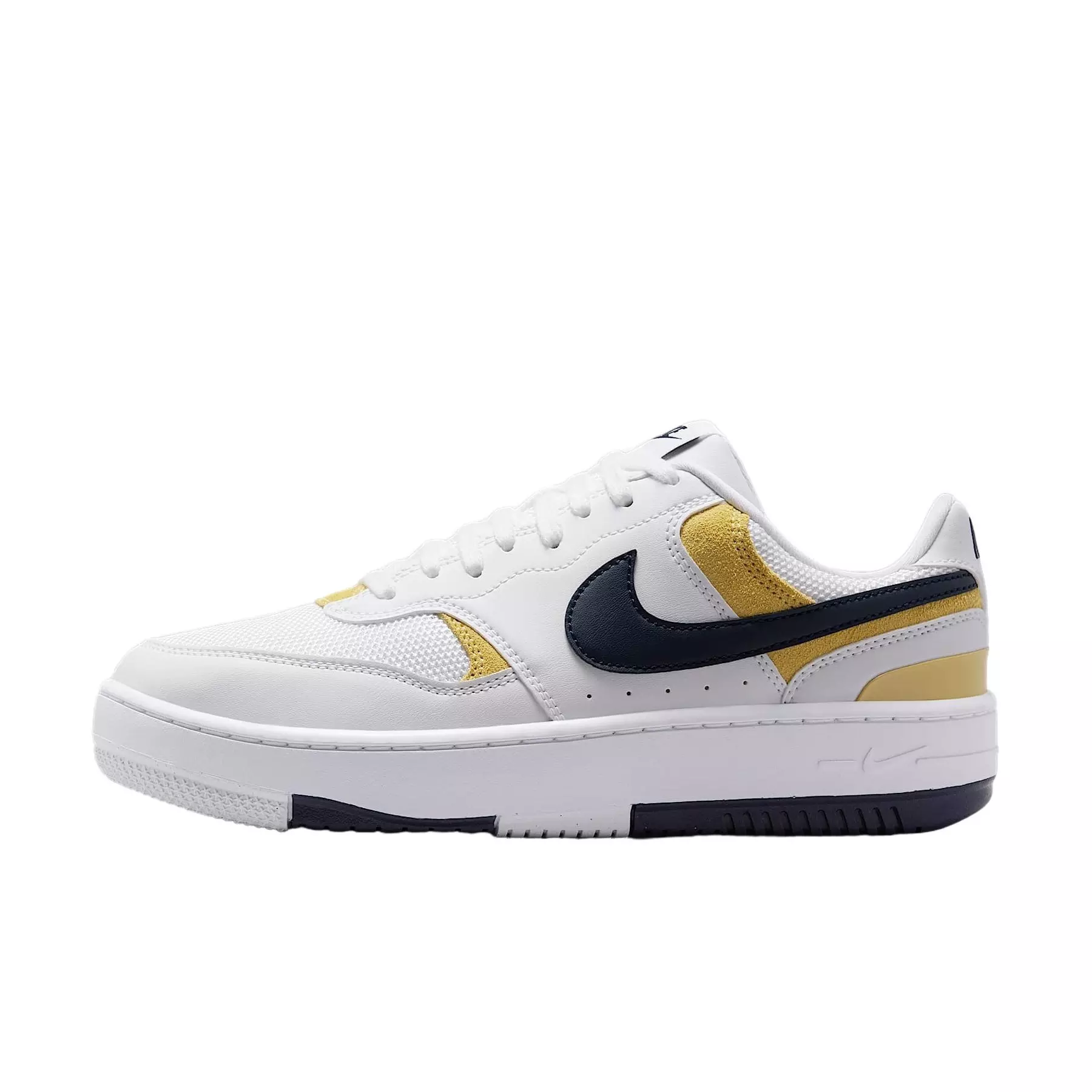 Nike Gamma Force "White/Soft Pearl/Saturn Gold/Obsidian" Women's Shoe - WHITE/PEARL/GOLD/OBSIDIAN