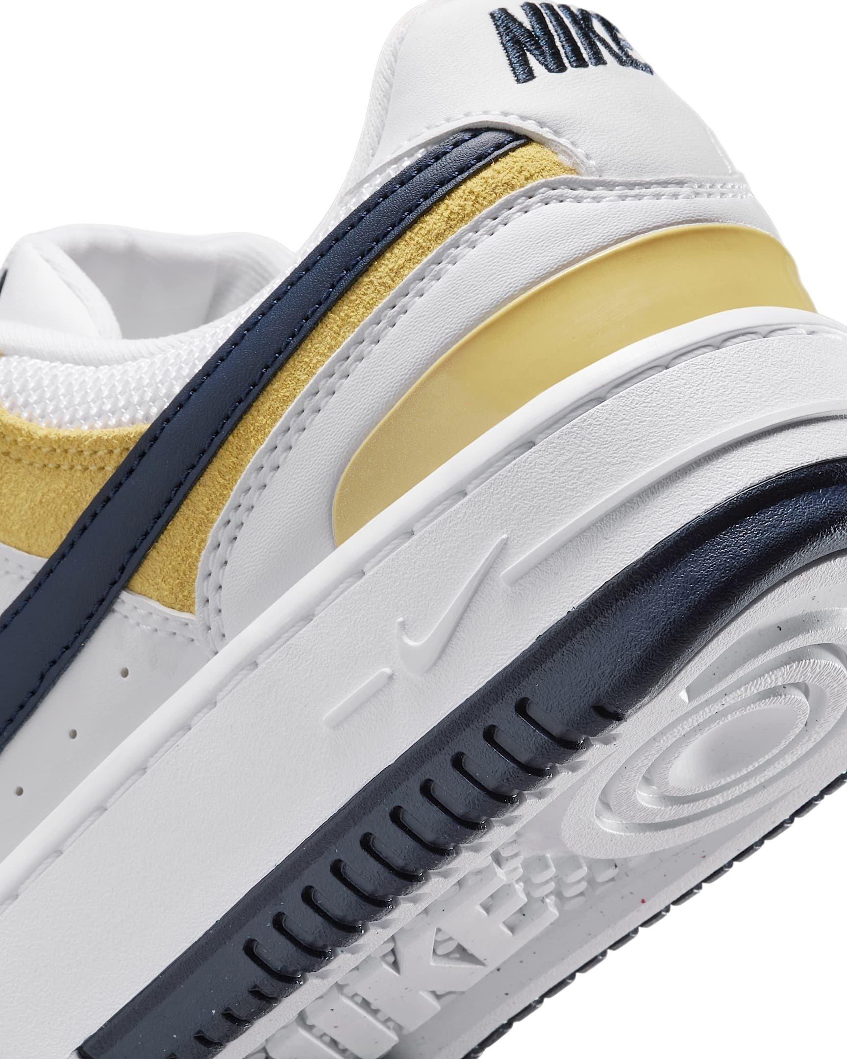 Nike Gamma Force "White/Soft Pearl/Saturn Gold/Obsidian" Women's Shoe - WHITE/PEARL/GOLD/OBSIDIAN Thumbnail View 7
