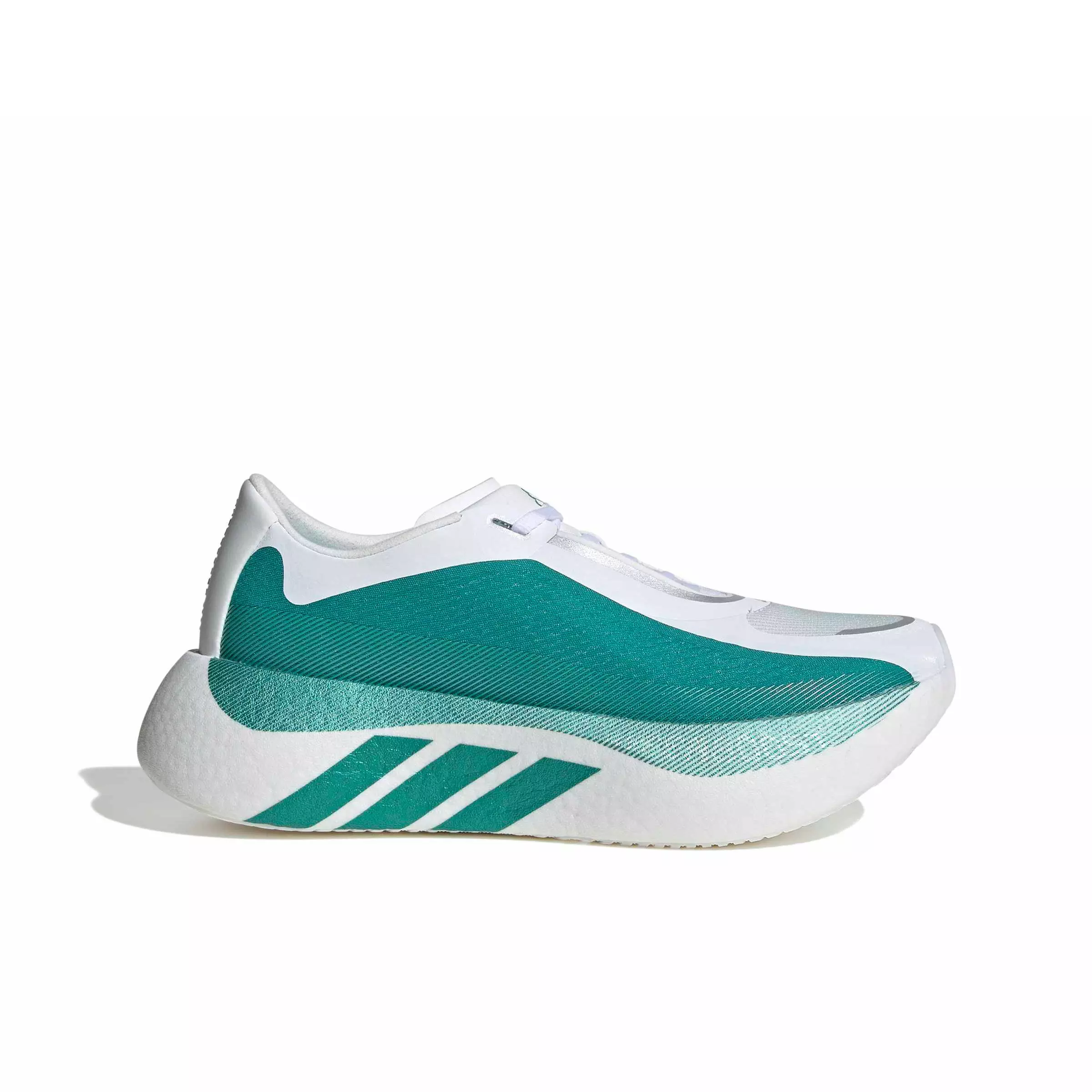 adidas Hyperboost Edge "Equipment Green" Women's Running Shoe - CLOUD WHITE/EQUIPMENT GREEN/ZERO METALLIC
