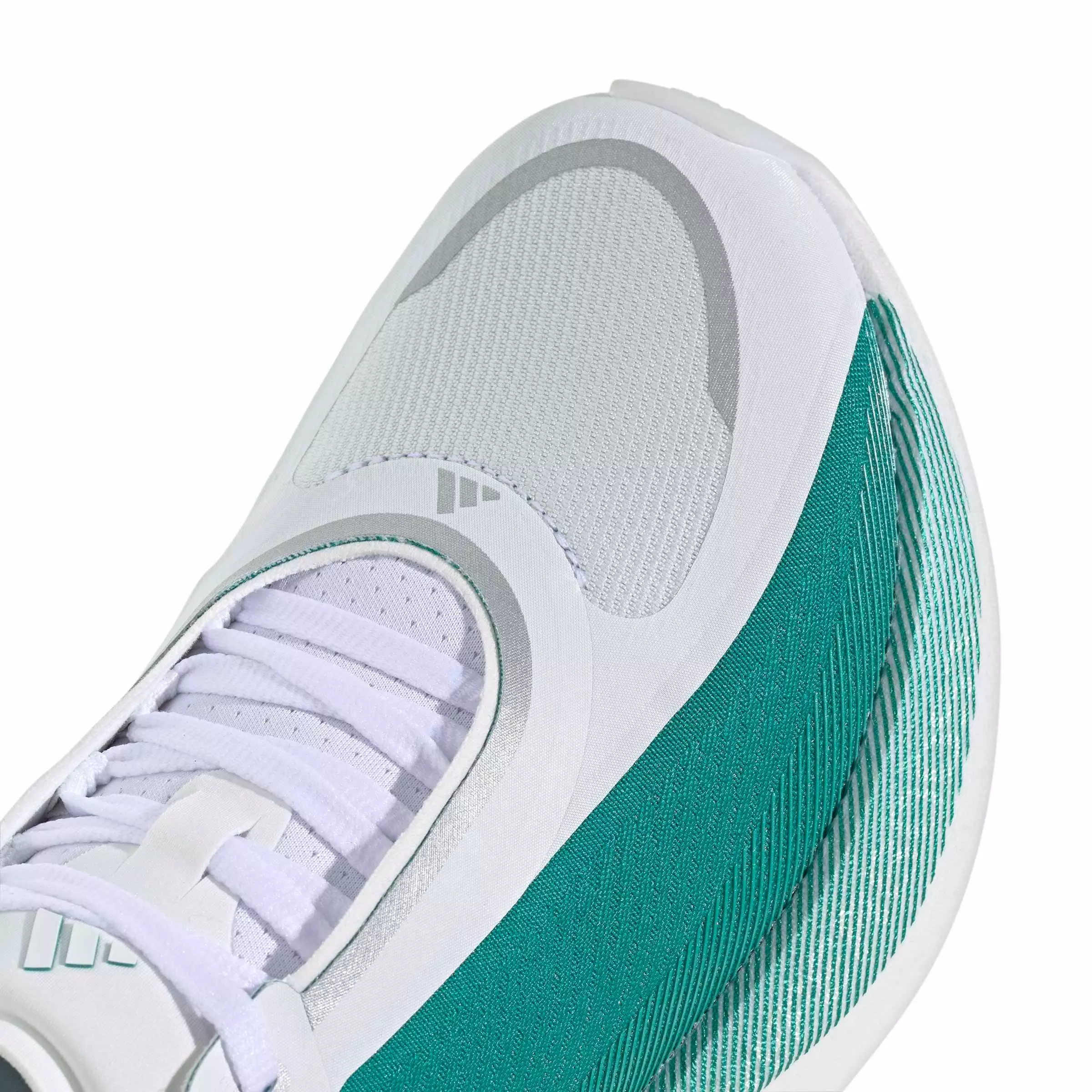 adidas Hyperboost Edge "Equipment Green" Women's Running Shoe - CLOUD WHITE/EQUIPMENT GREEN/ZERO METALLIC