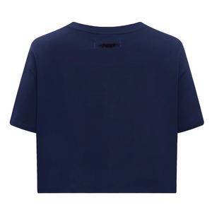 Pro Standard Women's Cleveland Guardians Retro Classic Boxy Tee - Navy