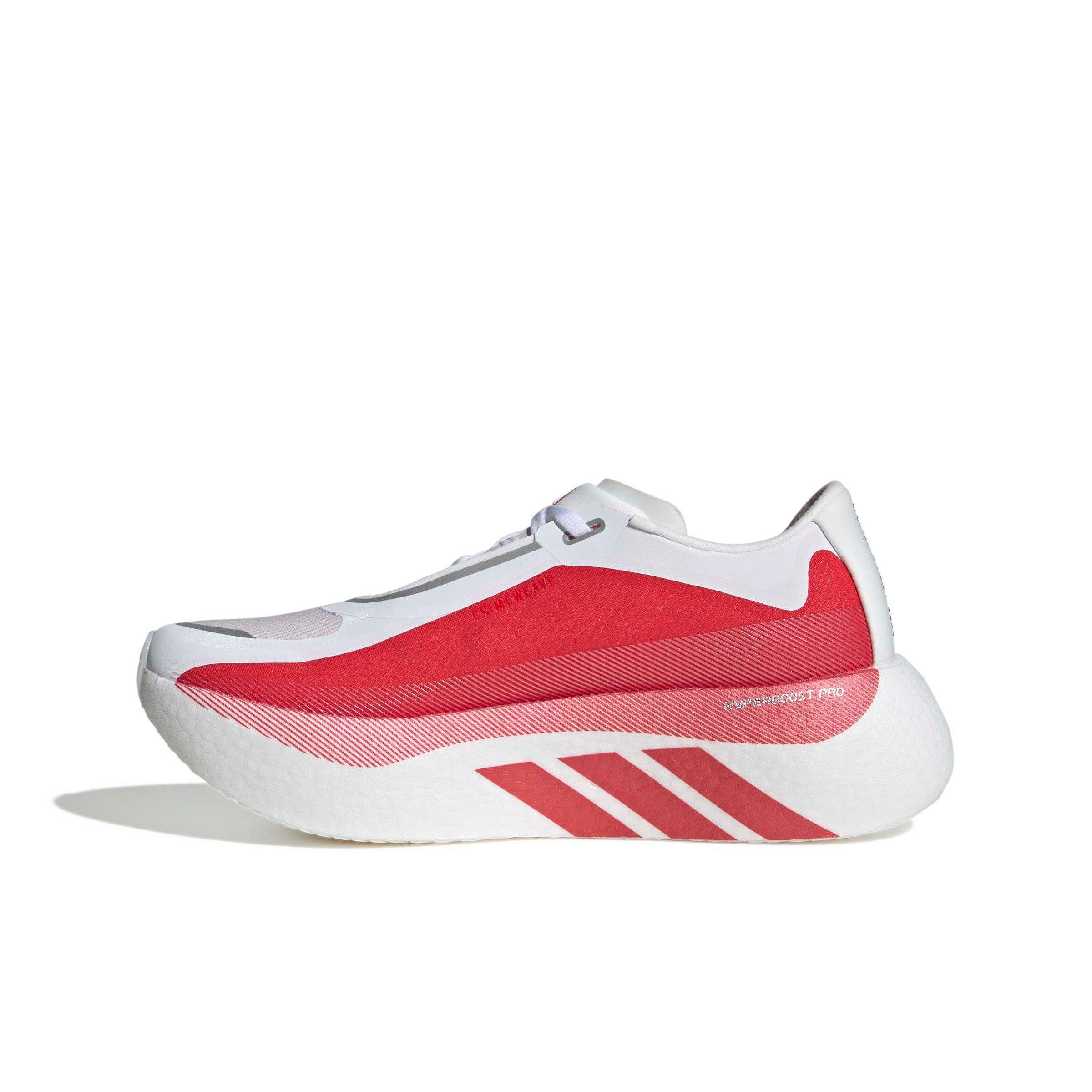 adidas Hyperboost Edge "Pure Ruby" Women's Running Shoe - CLOUD WHITE/PURE RUBY/ZERO METALLIC Thumbnail View 2