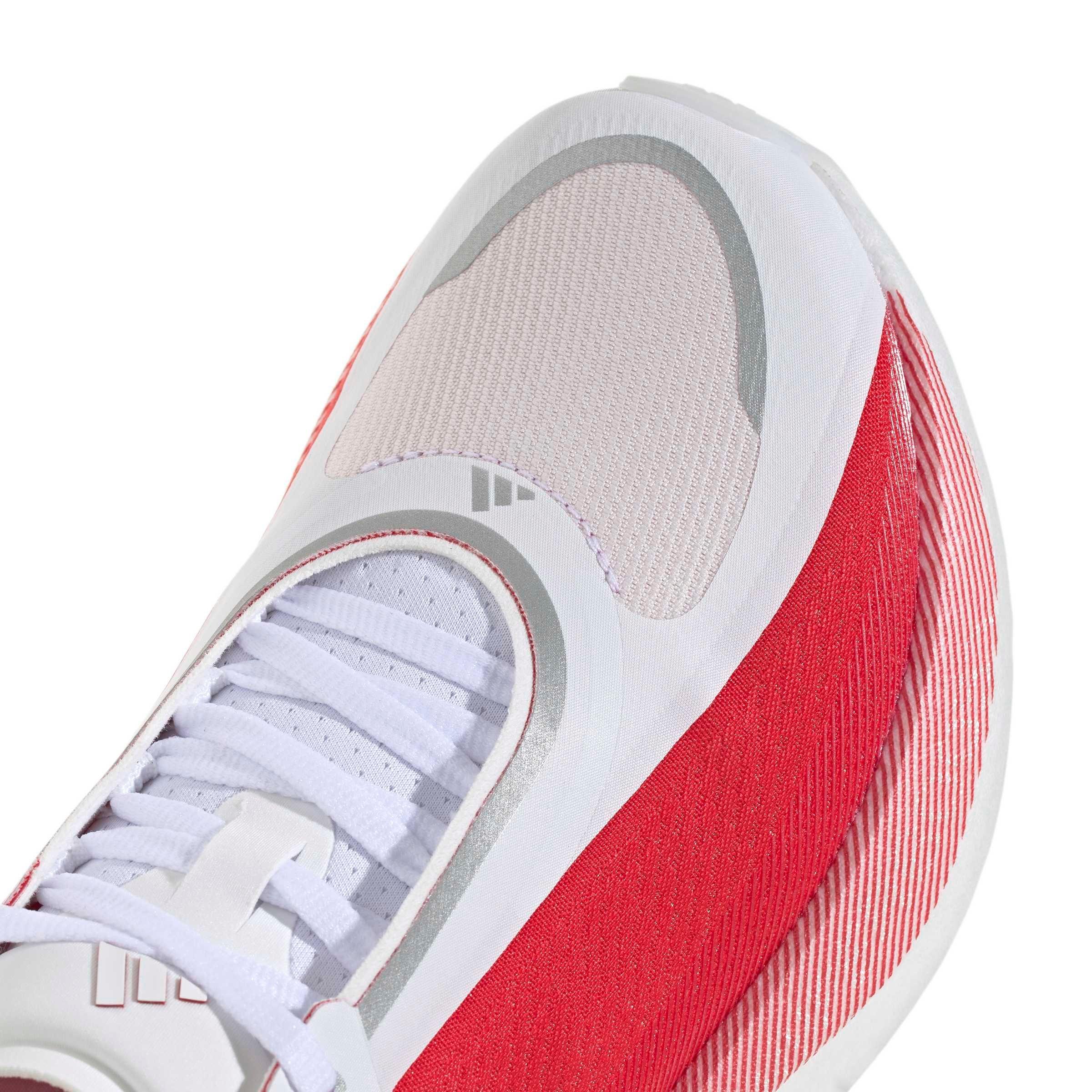 adidas Hyperboost Edge "Pure Ruby" Women's Running Shoe - CLOUD WHITE/PURE RUBY/ZERO METALLIC Thumbnail View 7