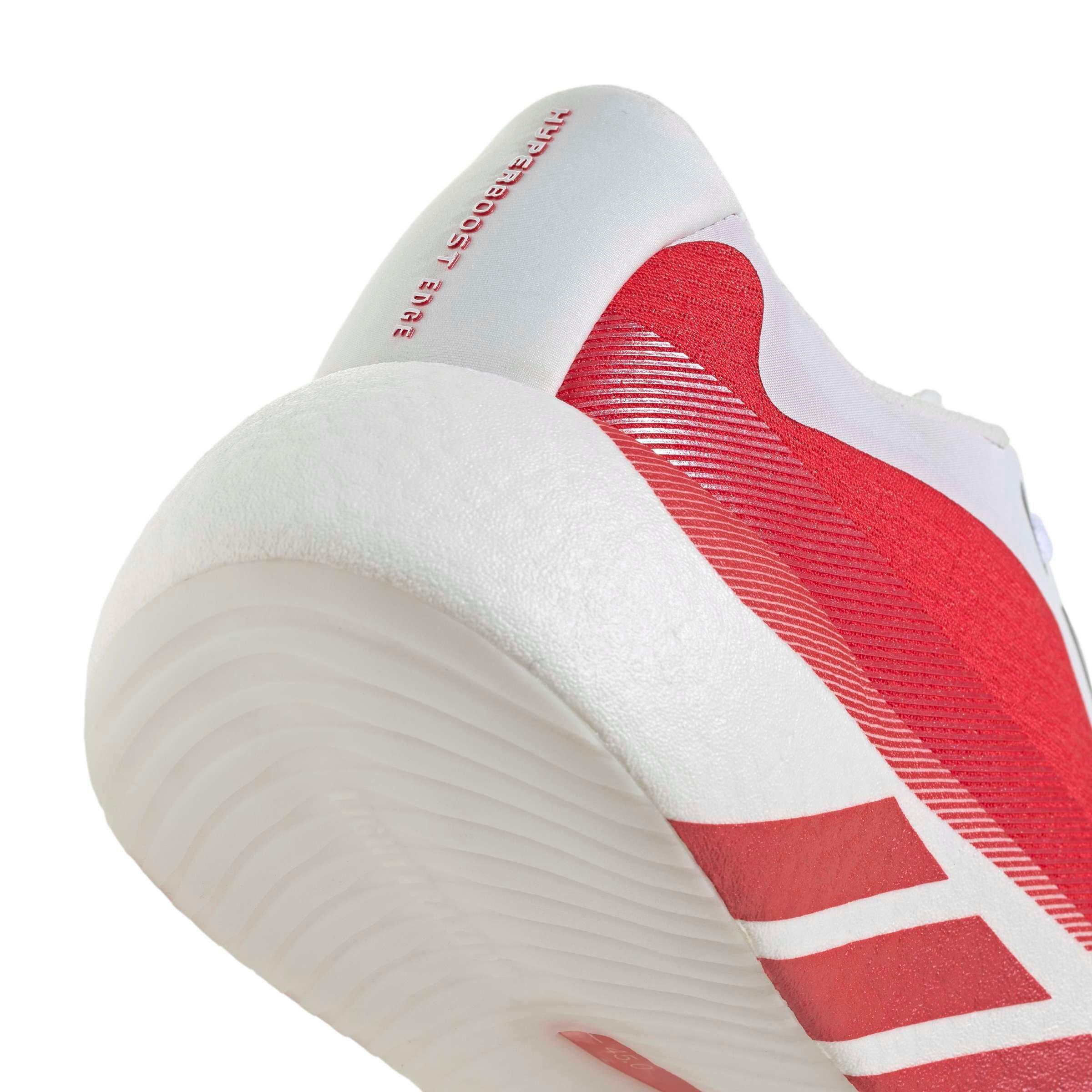 adidas Hyperboost Edge "Pure Ruby" Women's Running Shoe - CLOUD WHITE/PURE RUBY/ZERO METALLIC Thumbnail View 8