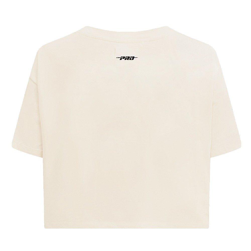 Pro Standard Women's Colorado Rockies Retro Classic Boxy Tee - Eggshell - EGGSHELL Thumbnail View 2