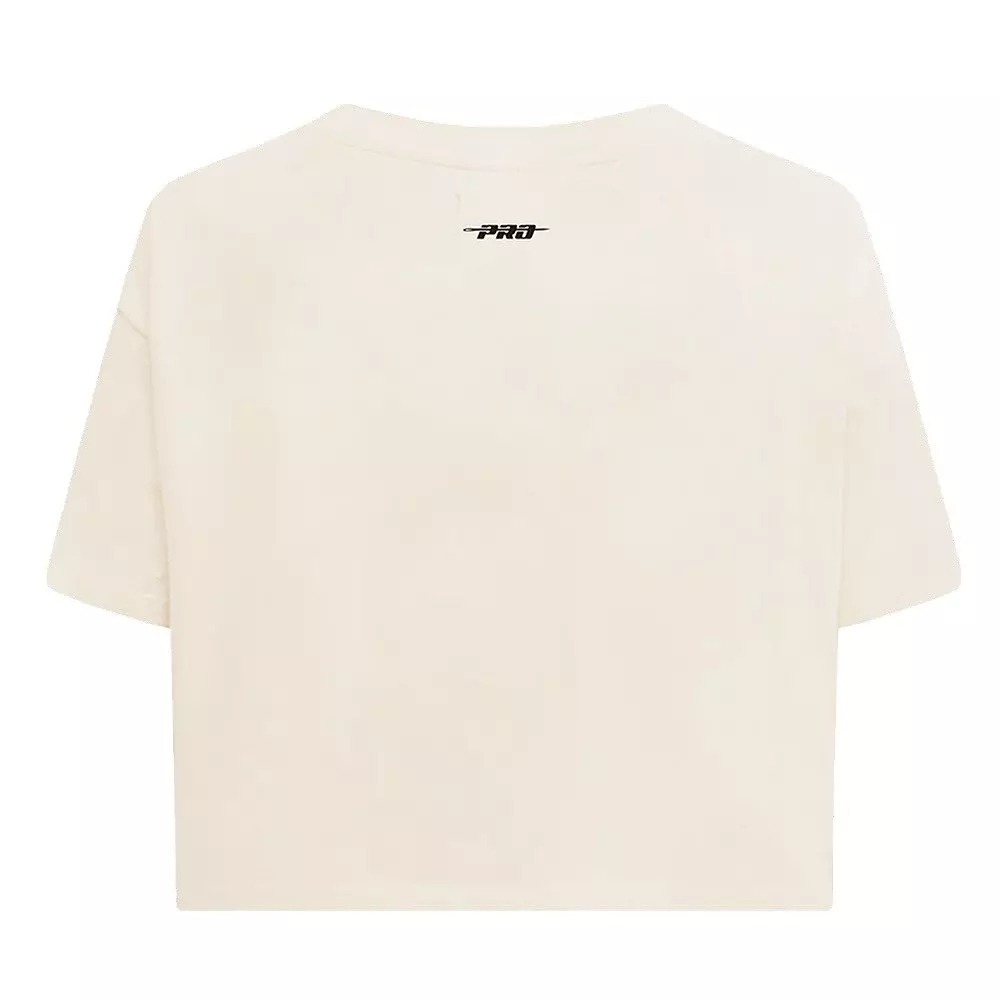 Pro Standard Women's Colorado Rockies Retro Classic Boxy Tee - Eggshell - EGGSHELL