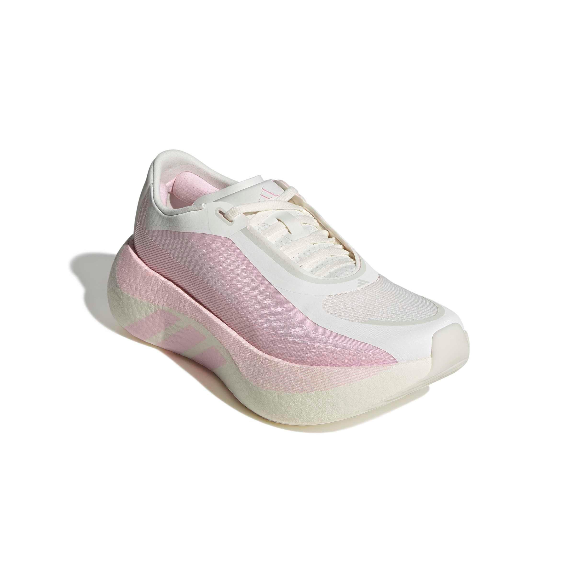 adidas Hyperboost Edge "Clear Pink" Women's Running Shoe - OFF-WHITE/CLEAR PINK Thumbnail View 3