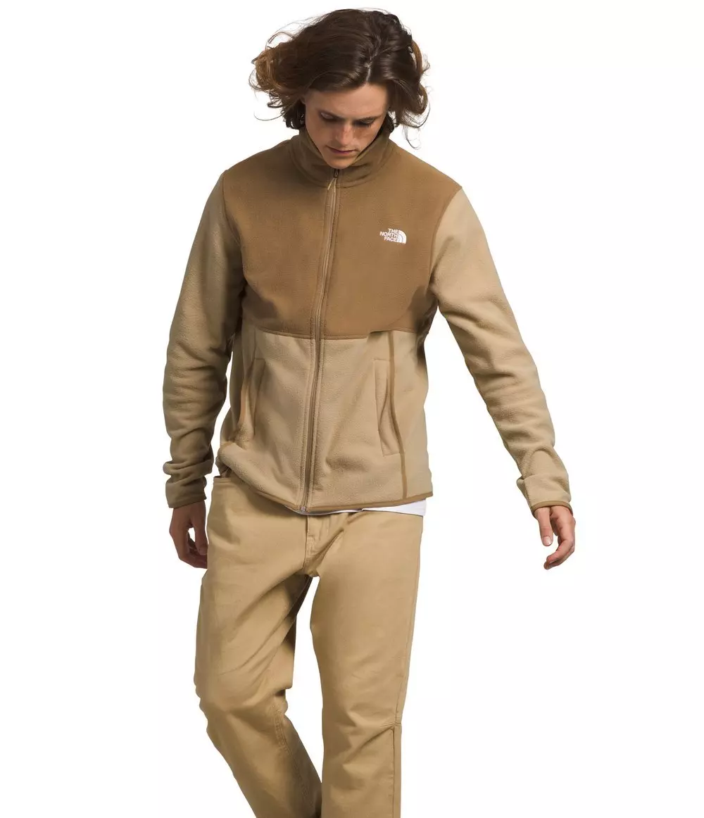 The North Face Men’s Alpine Polartec 100 Jacket - TAN/BROWN