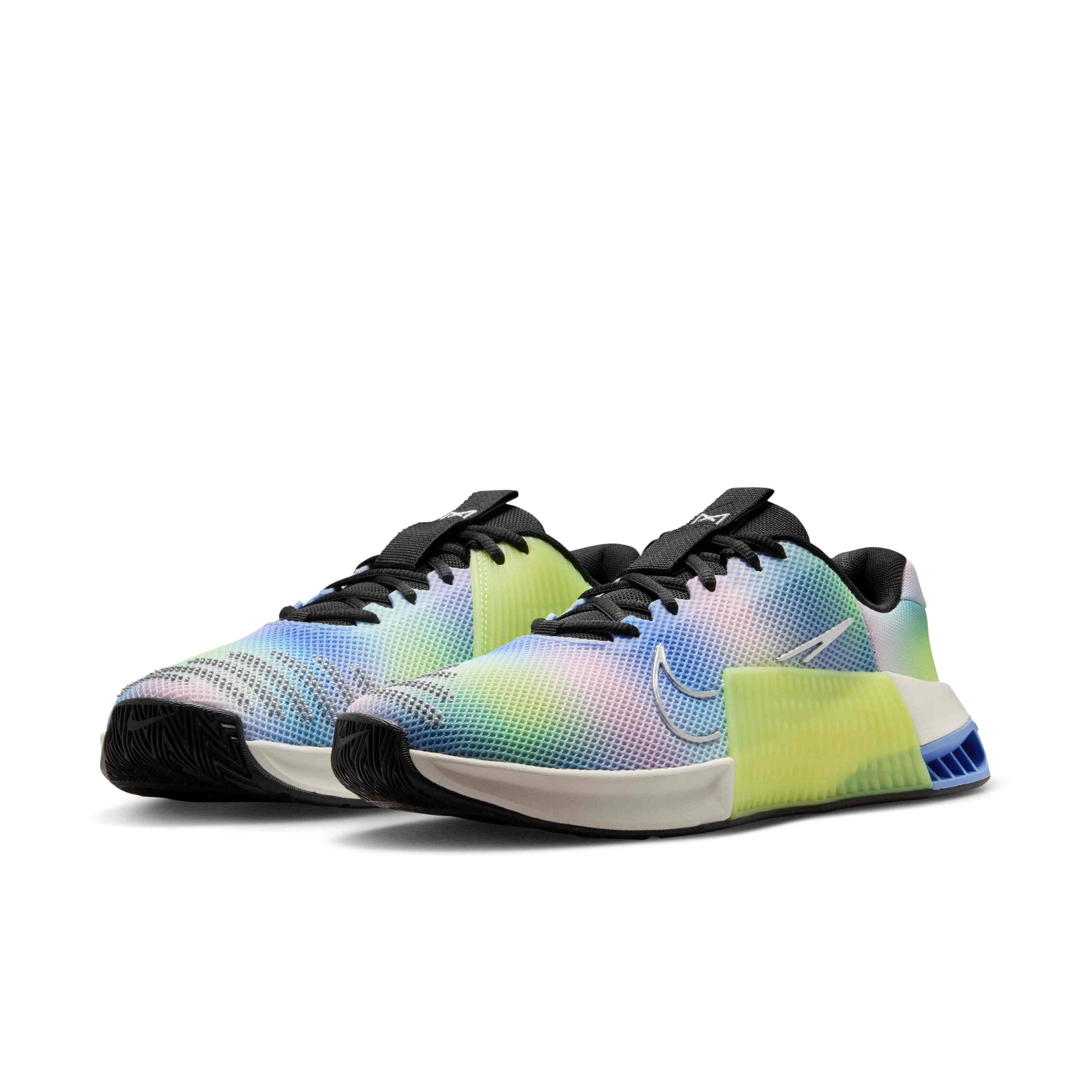 Nike Metcon 9 SE "Black/Light Lemon Twist/Royal Pulse/Metallic Silver" Women's Training Shoe - BLACK/LT LEMON/ROYAL/SILVER Thumbnail View 3
