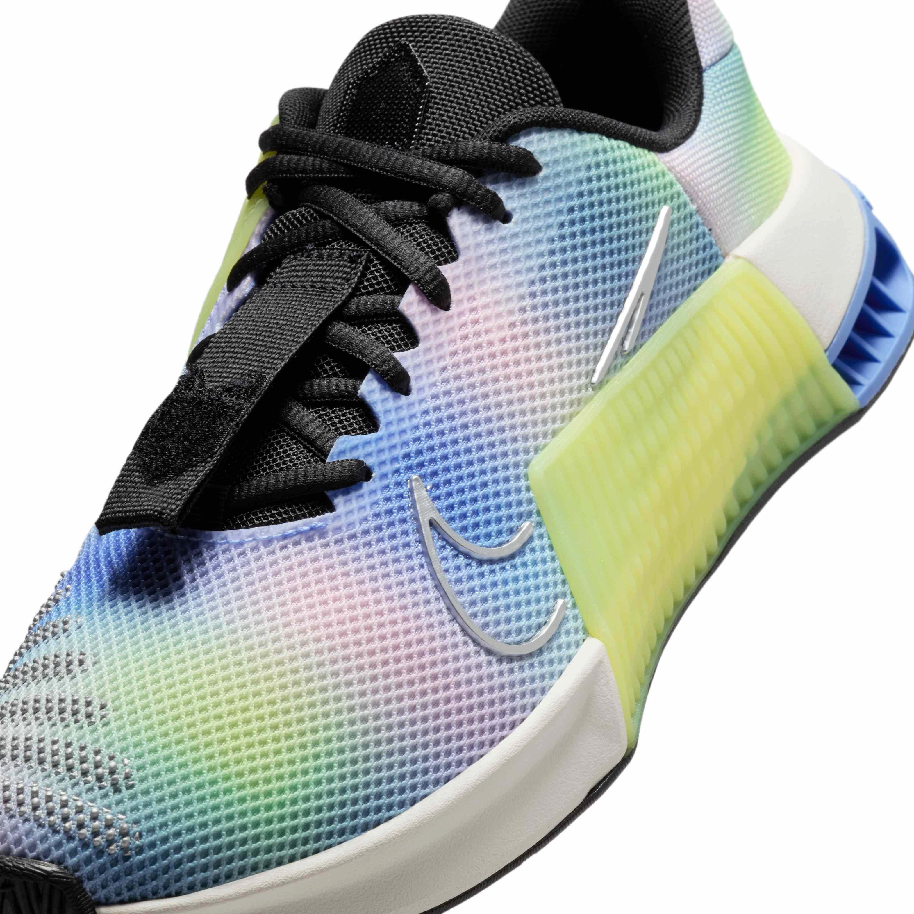 Nike Metcon 9 SE "Black/Light Lemon Twist/Royal Pulse/Metallic Silver" Women's Training Shoe - BLACK/LT LEMON/ROYAL/SILVER Thumbnail View 7