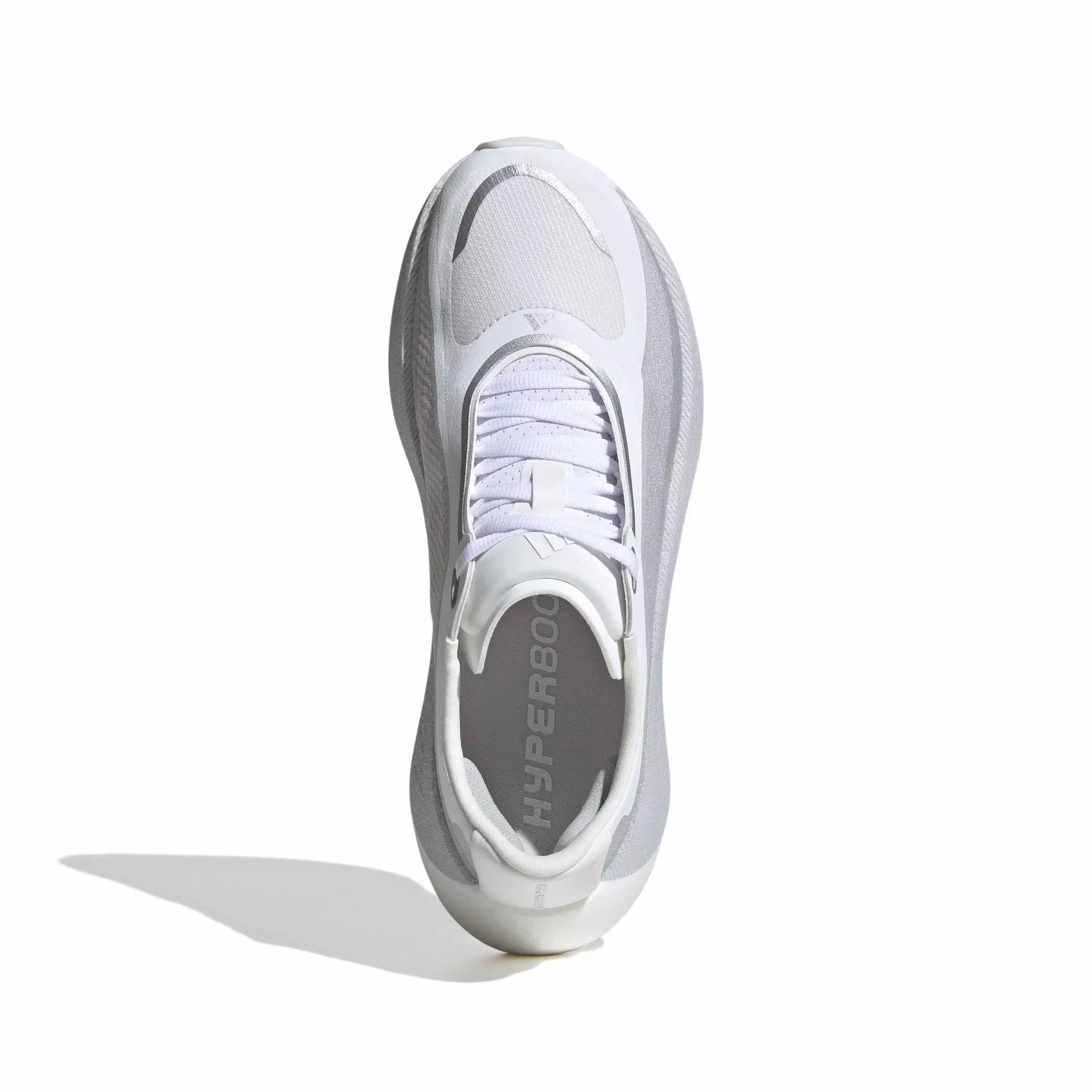 adidas Hyperboost Edge "White/Solid Grey" Women's Running Shoe - WHITE/GREY/SILVER