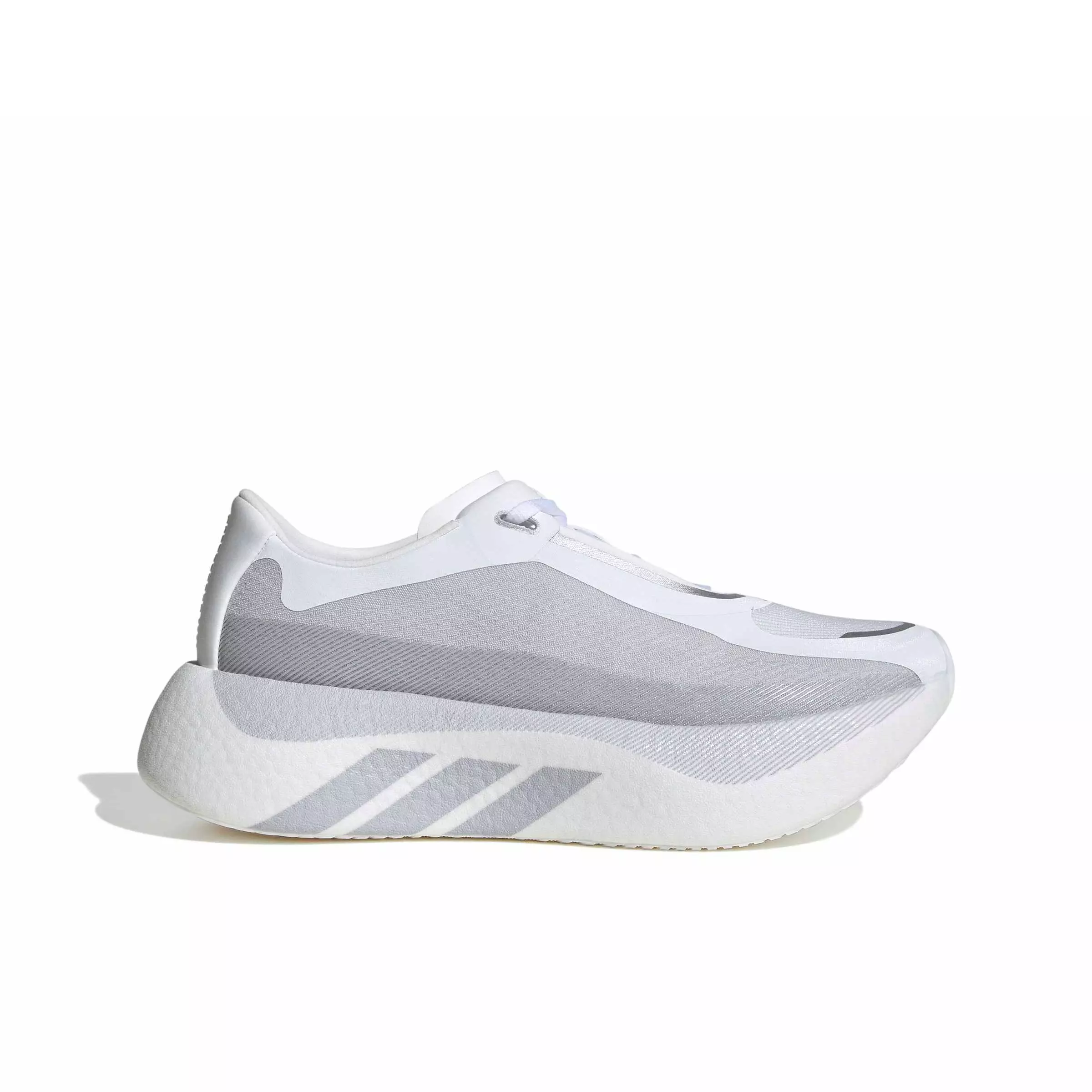 adidas Hyperboost Edge "White/Solid Grey" Women's Running Shoe - WHITE/GREY/SILVER