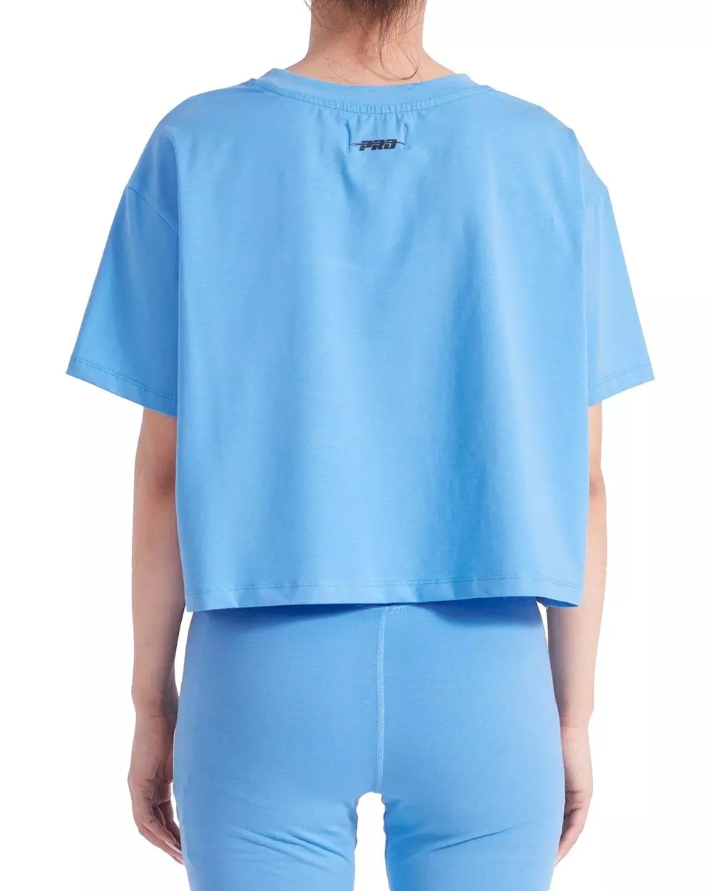 Pro Standard Women's Milwaukee Brewers Retro Classic Boxy Tee - University Blue - UNIVERSITY BLUE