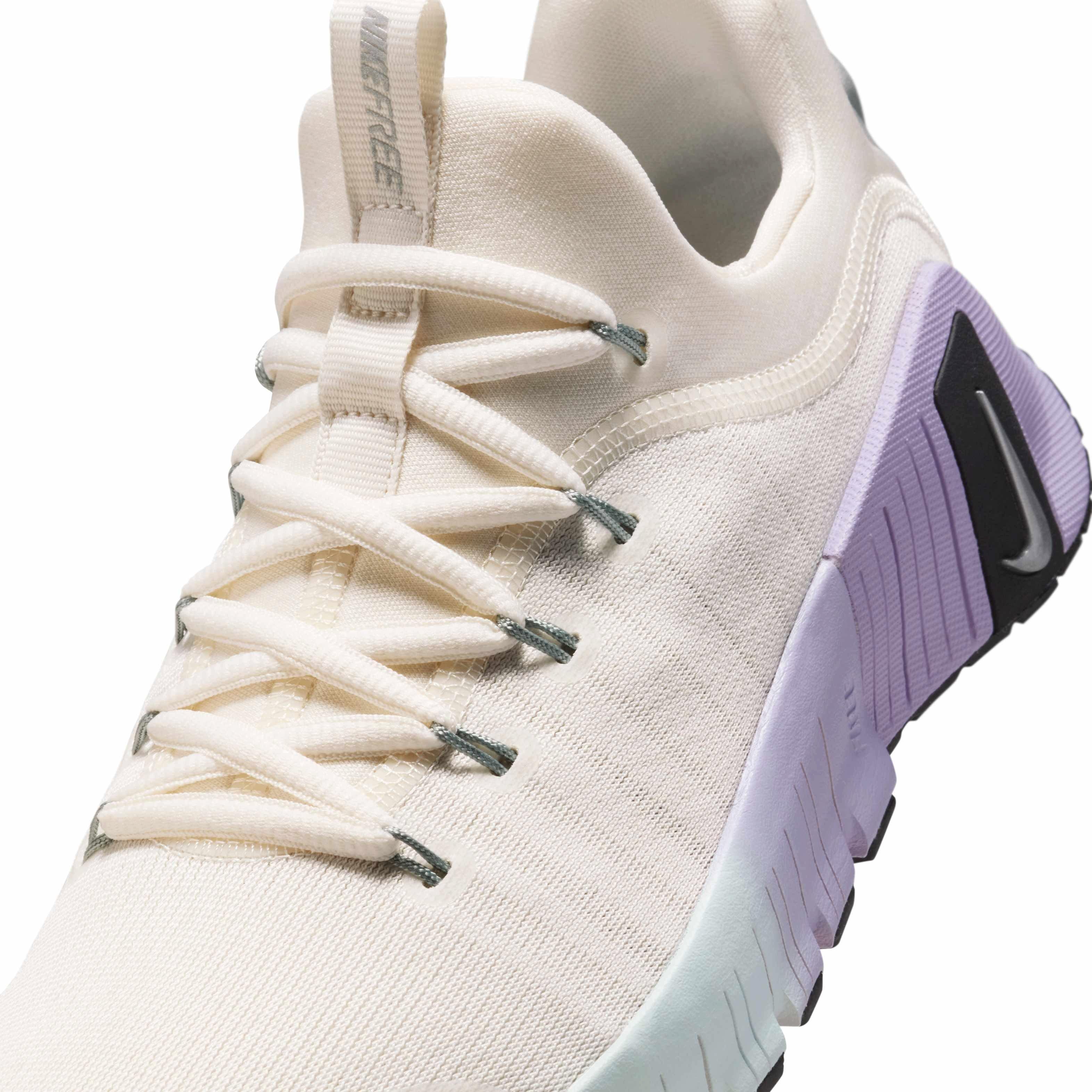 Nike Free Metcon 6 SE "Phantom/Black/Hydrangeas/Metallic Silver" Women's Training Shoe - PHANTOM/BLACK/HYDRANGEAS/SILVER Thumbnail View 7