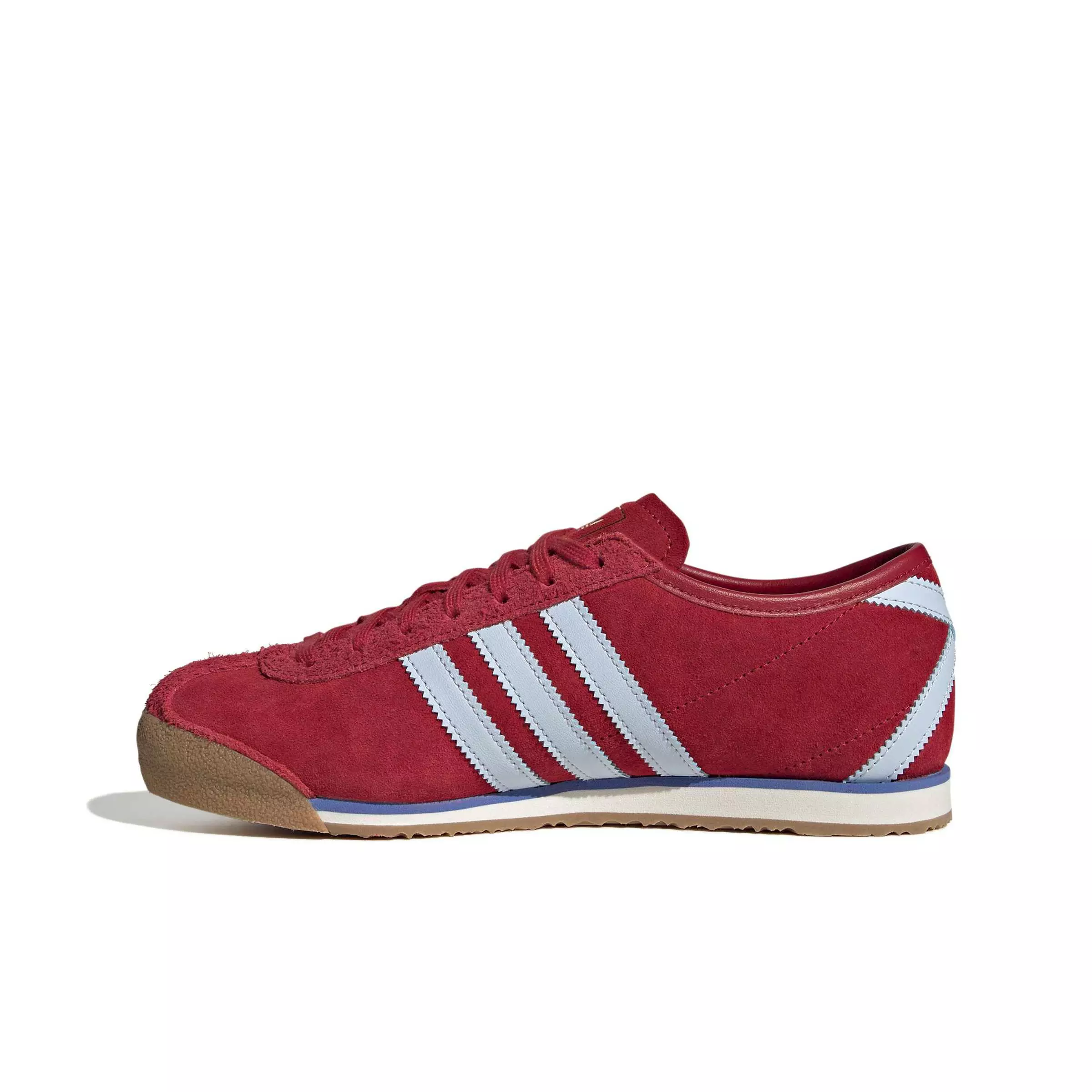 adidas Originals Italia 70s "Team Victory Red/Icey Blue/Gold Metallic" Women's Shoe - RED/BLUE/GOLD