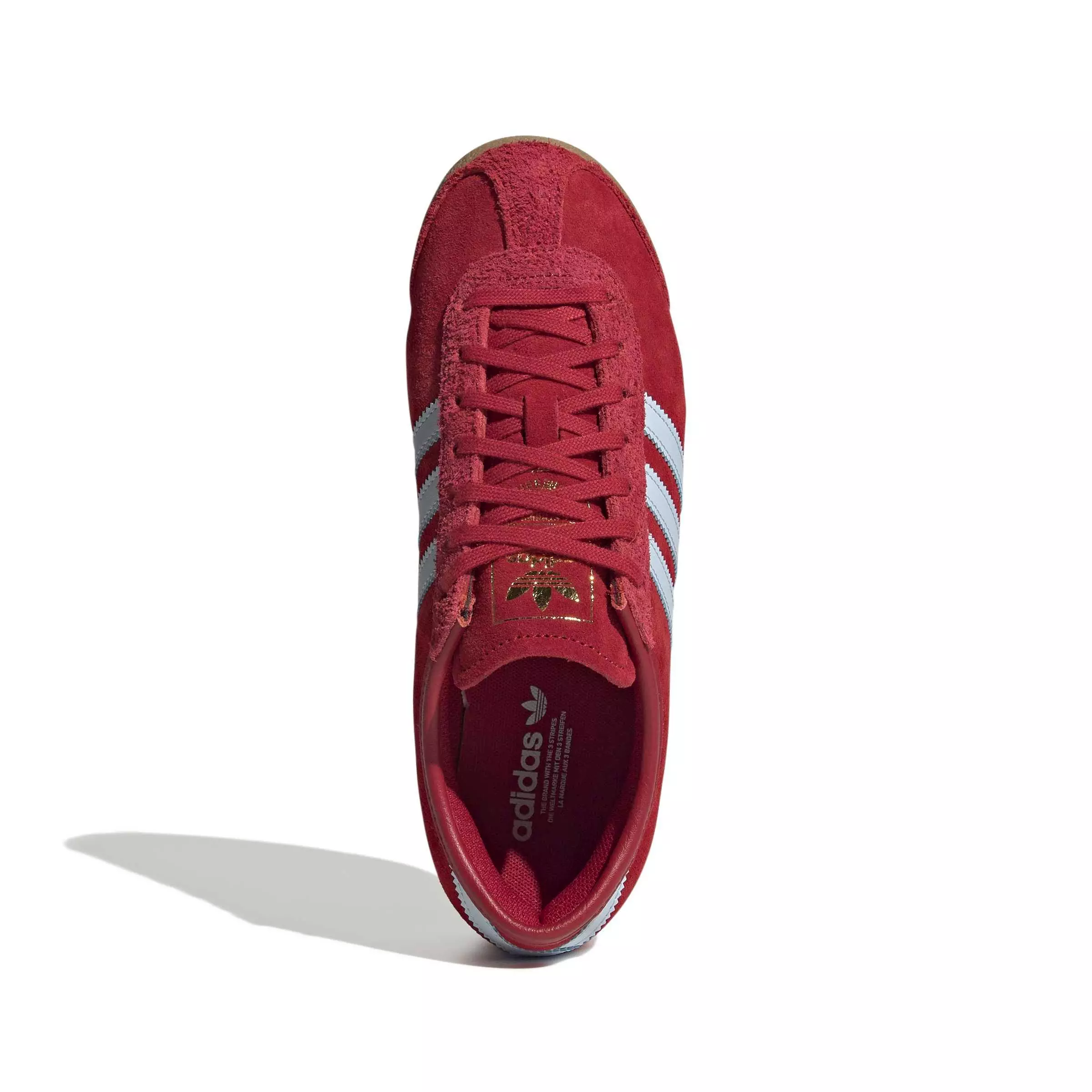 adidas Originals Italia 70s "Team Victory Red/Icey Blue/Gold Metallic" Women's Shoe - RED/BLUE/GOLD