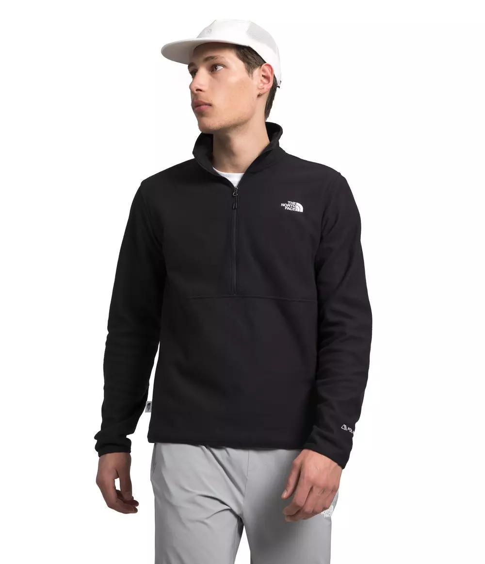 The North Face Men’s Alpine Polartec 100 ½-Zip - BLACK