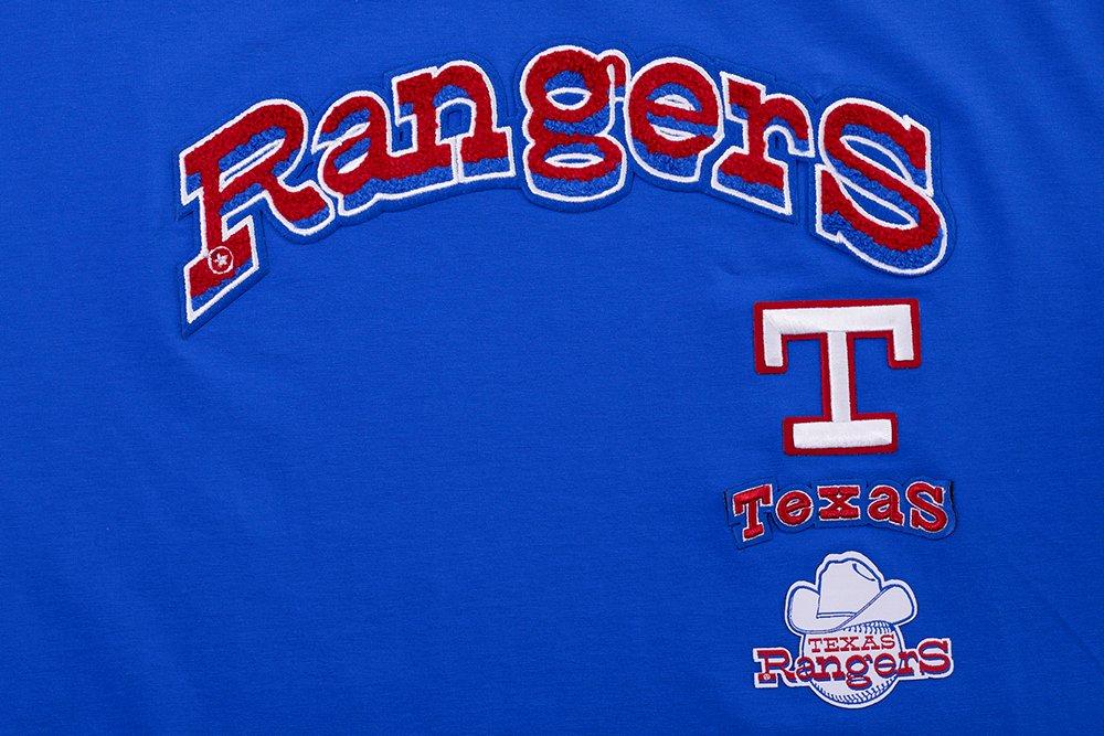 Pro Standard Women's Texas Rangers Retro Classic Boxy Tee - Royal - ROYAL Thumbnail View 5