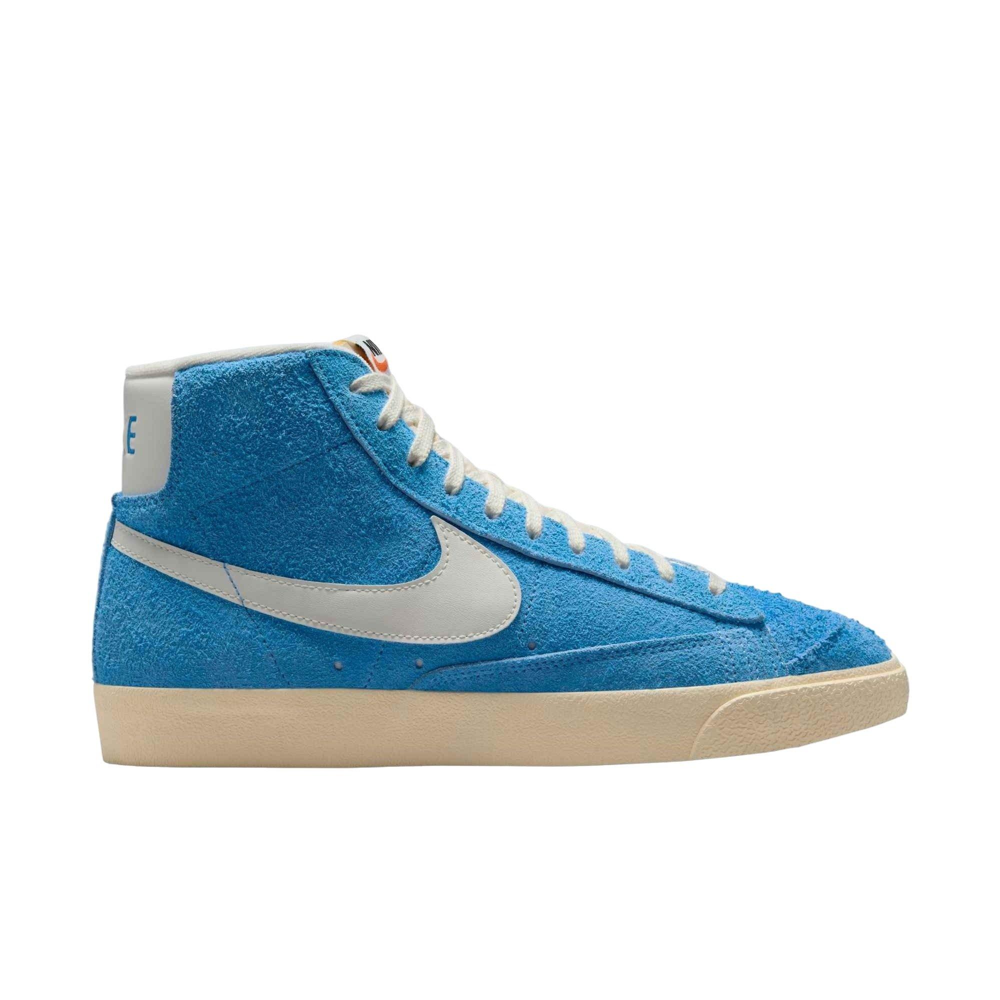 Nike Blazer Mid '77 Vintage "University Blue/Muslin/Black/Sail" Men's Shoe - BLUE/MUSLIN/BLACK/SAIL Thumbnail View 1