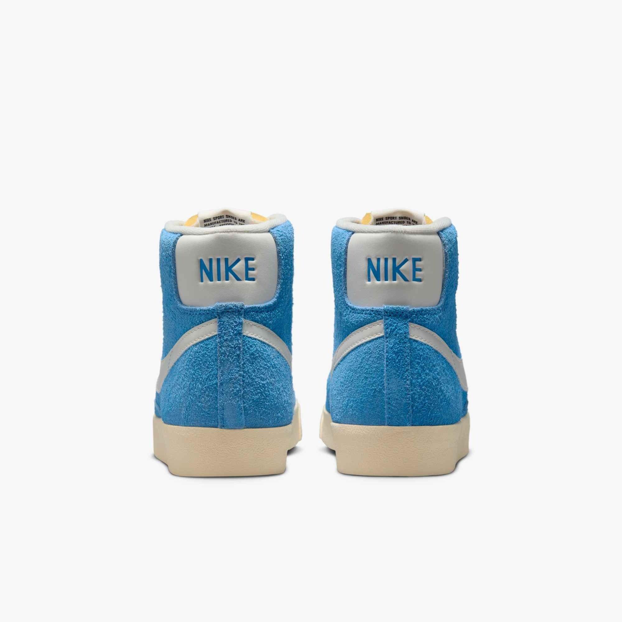 Nike Blazer Mid '77 Vintage "University Blue/Muslin/Black/Sail" Men's Shoe - BLUE/MUSLIN/BLACK/SAIL Thumbnail View 5