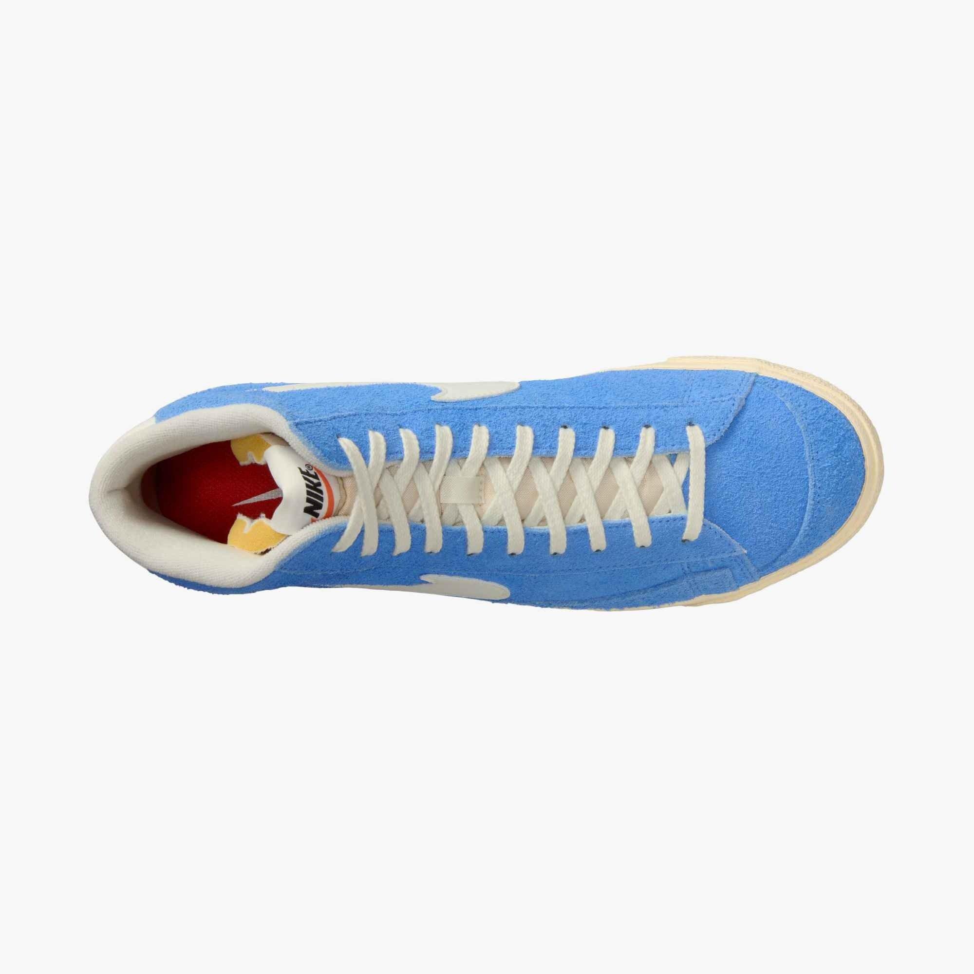 Nike Blazer Mid '77 Vintage "University Blue/Muslin/Black/Sail" Men's Shoe - BLUE/MUSLIN/BLACK/SAIL Thumbnail View 6