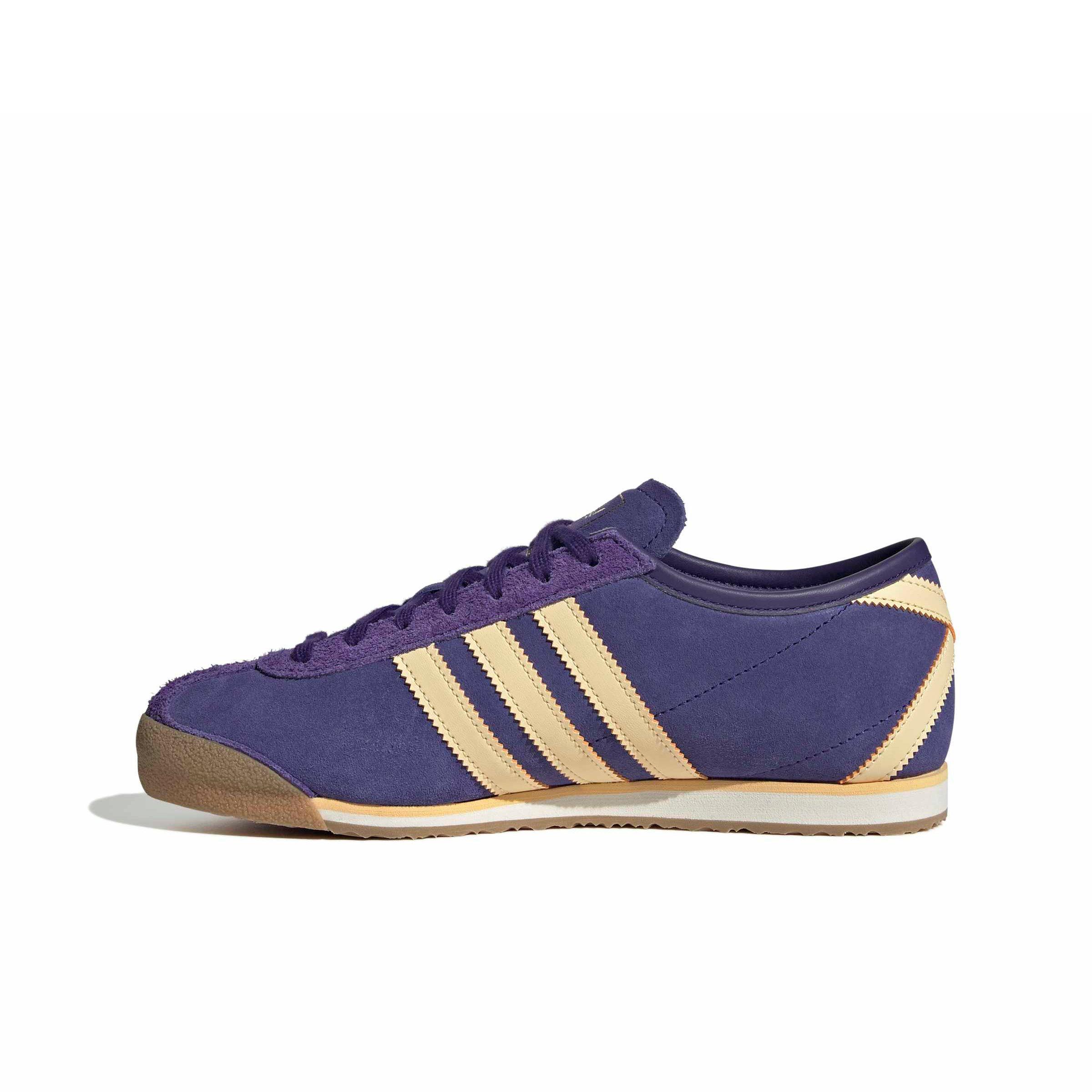 adidas Originals Italia 70s "Collegiate Purple/Orange Tint/Gold Metallic" Women's Shoe - PURPLE/ORANGE/GOLD Thumbnail View 2