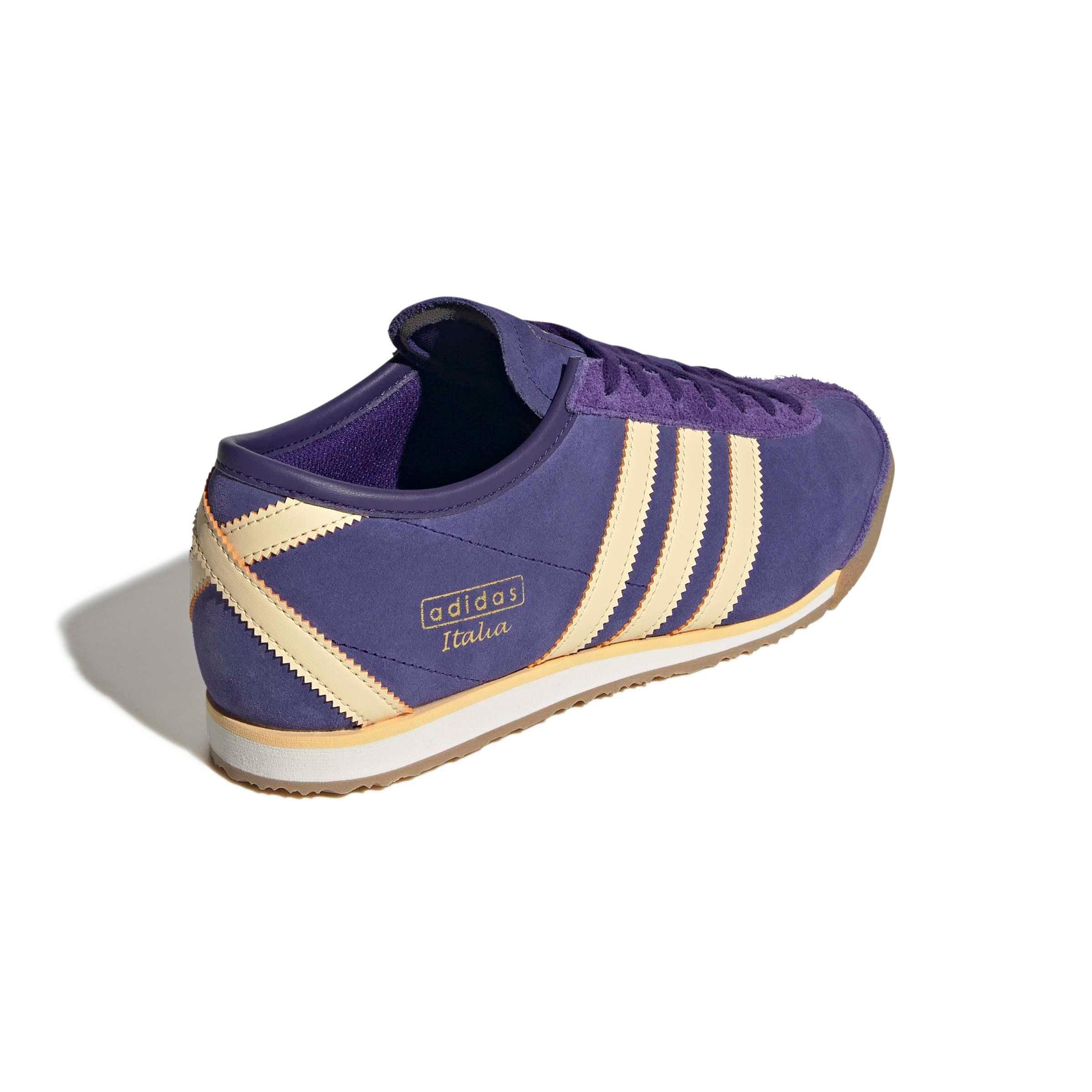adidas Originals Italia 70s "Collegiate Purple/Orange Tint/Gold Metallic" Women's Shoe - PURPLE/ORANGE/GOLD Thumbnail View 4