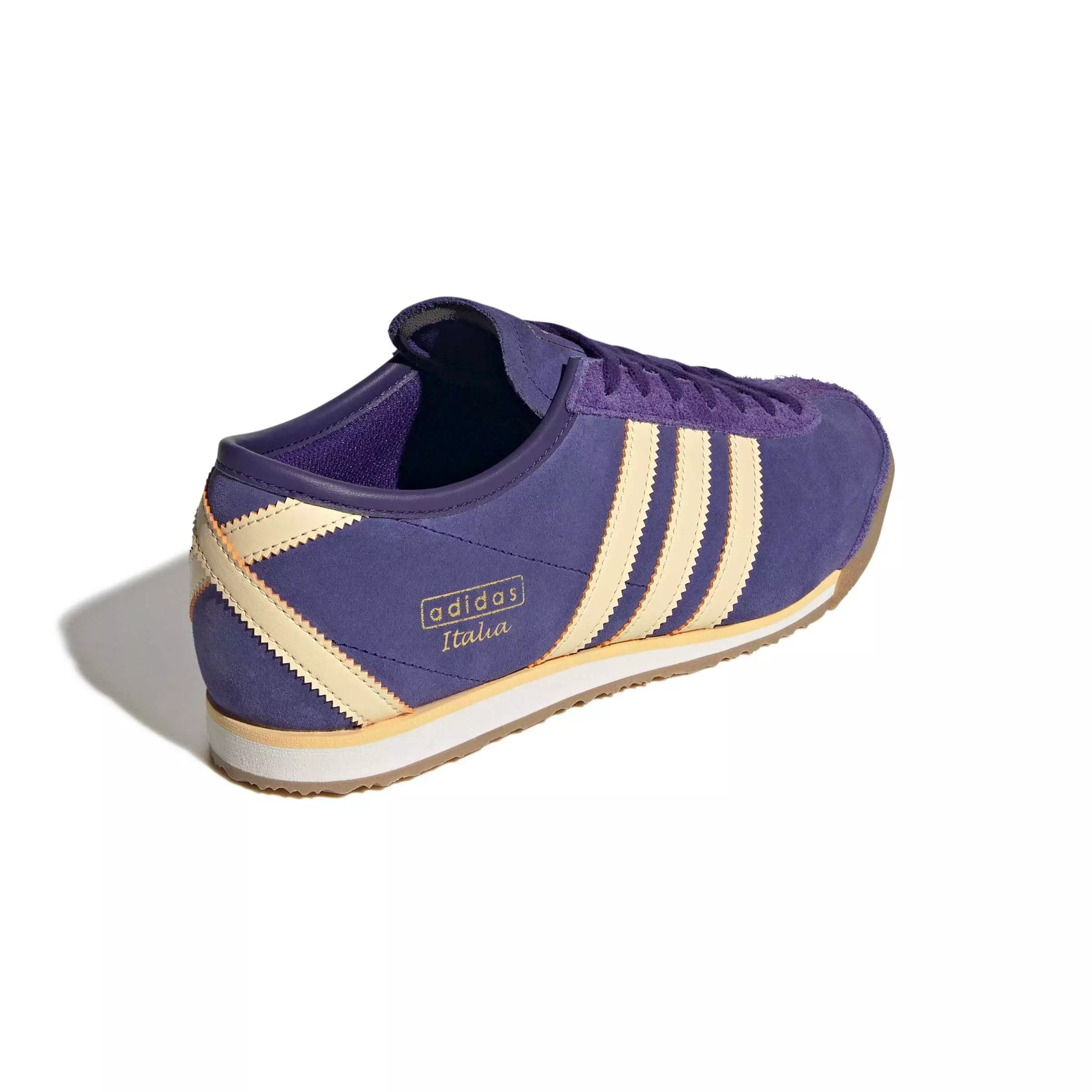 adidas Originals Italia 70s "Collegiate Purple/Orange Tint/Gold Metallic" Women's Shoe - PURPLE/ORANGE/GOLD