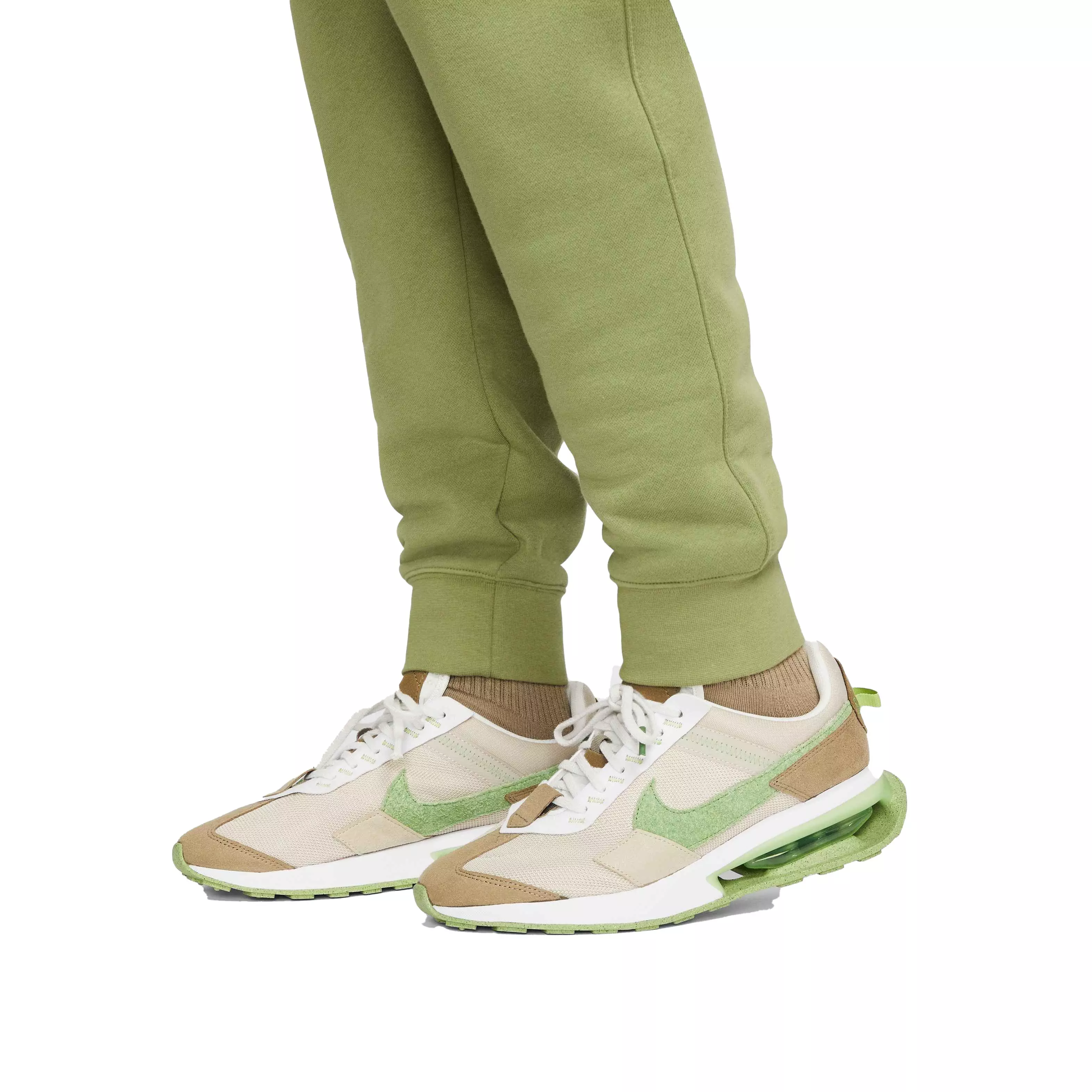 Nike Men's Sportswear Club Fleece Joggers - GREEN