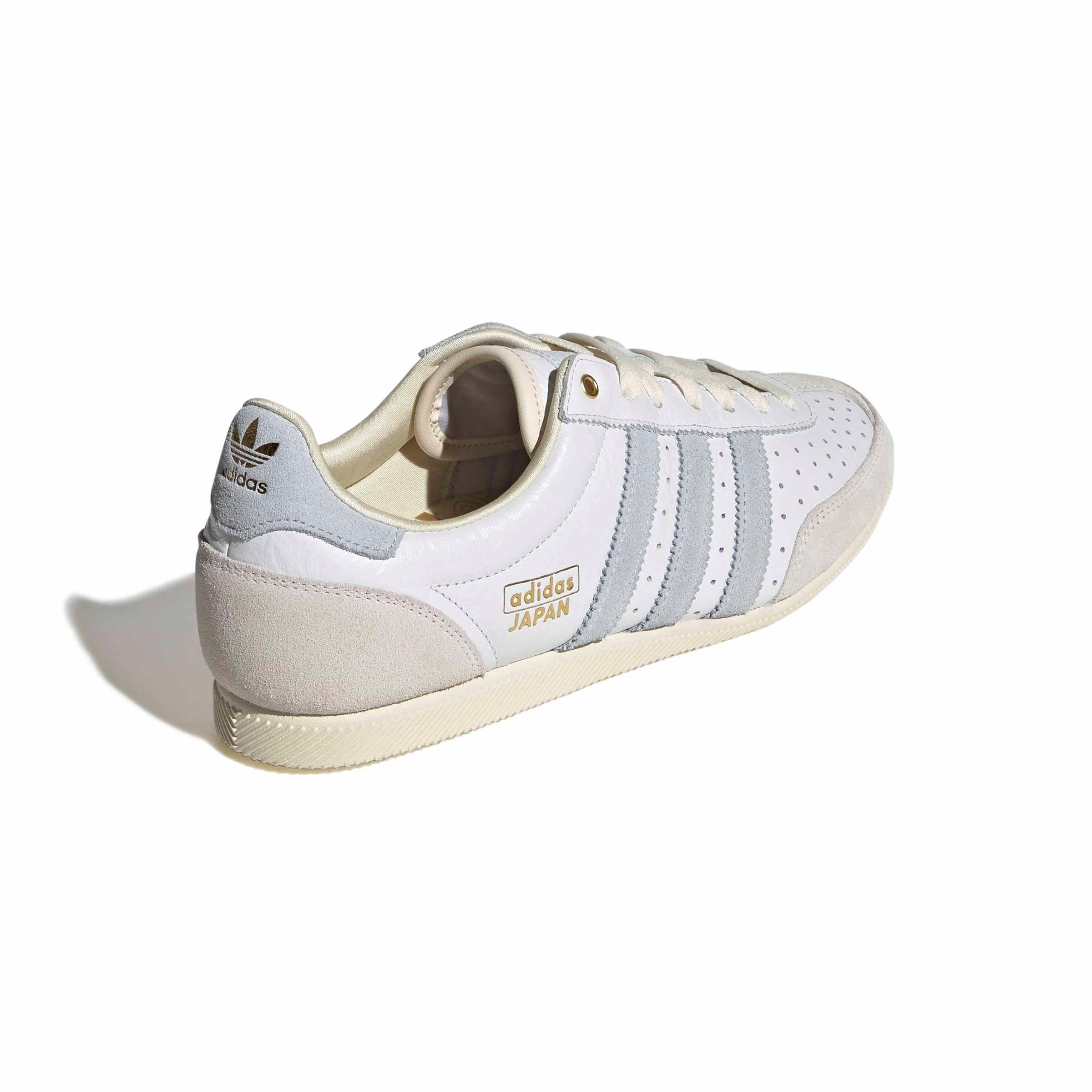 adidas Originals Japan "Ftwr White/Crystal Sky/Gold Metallic" Women's Shoe - WHITE/SKY/GOLD Thumbnail View 4