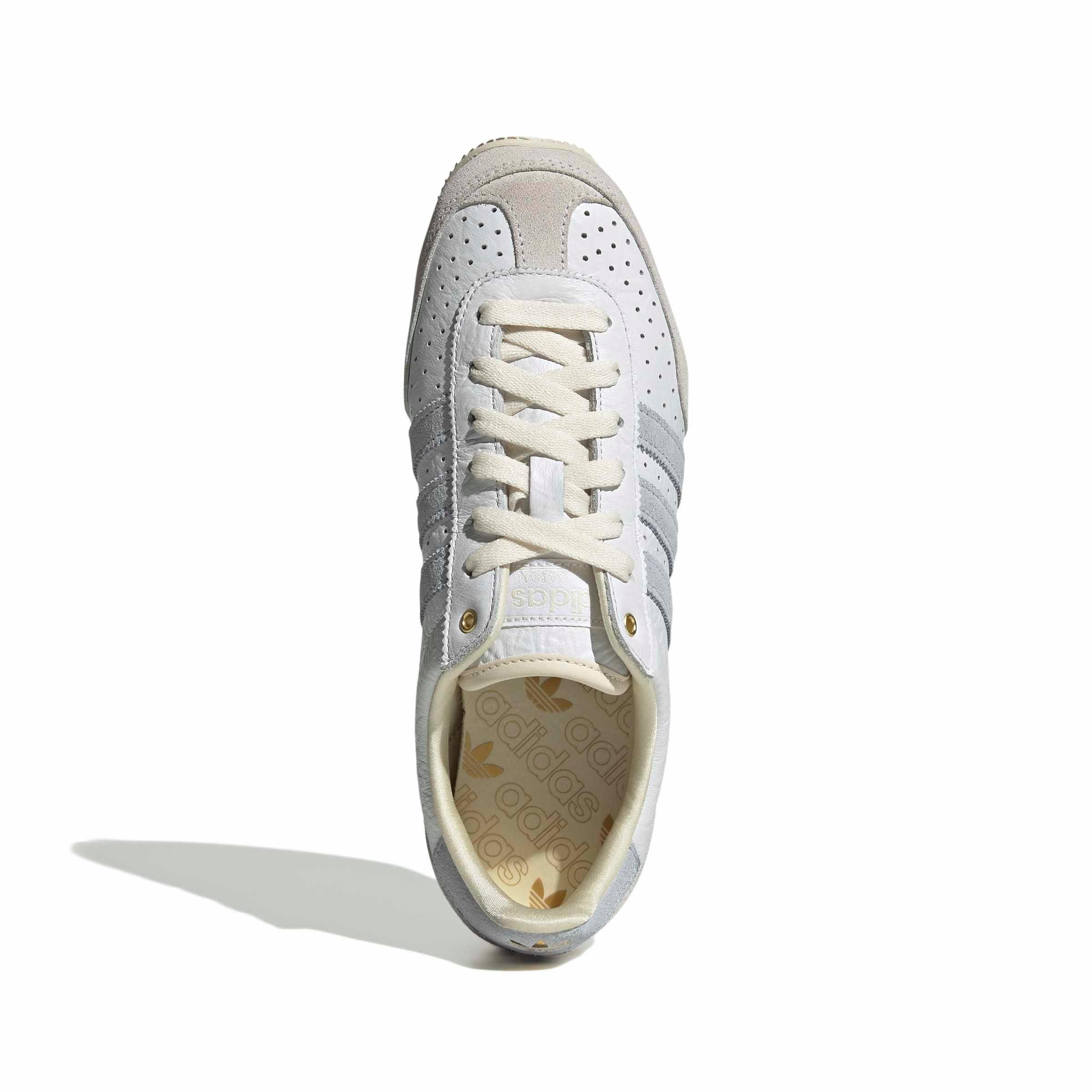 adidas Originals Japan "Ftwr White/Crystal Sky/Gold Metallic" Women's Shoe - WHITE/SKY/GOLD Thumbnail View 5