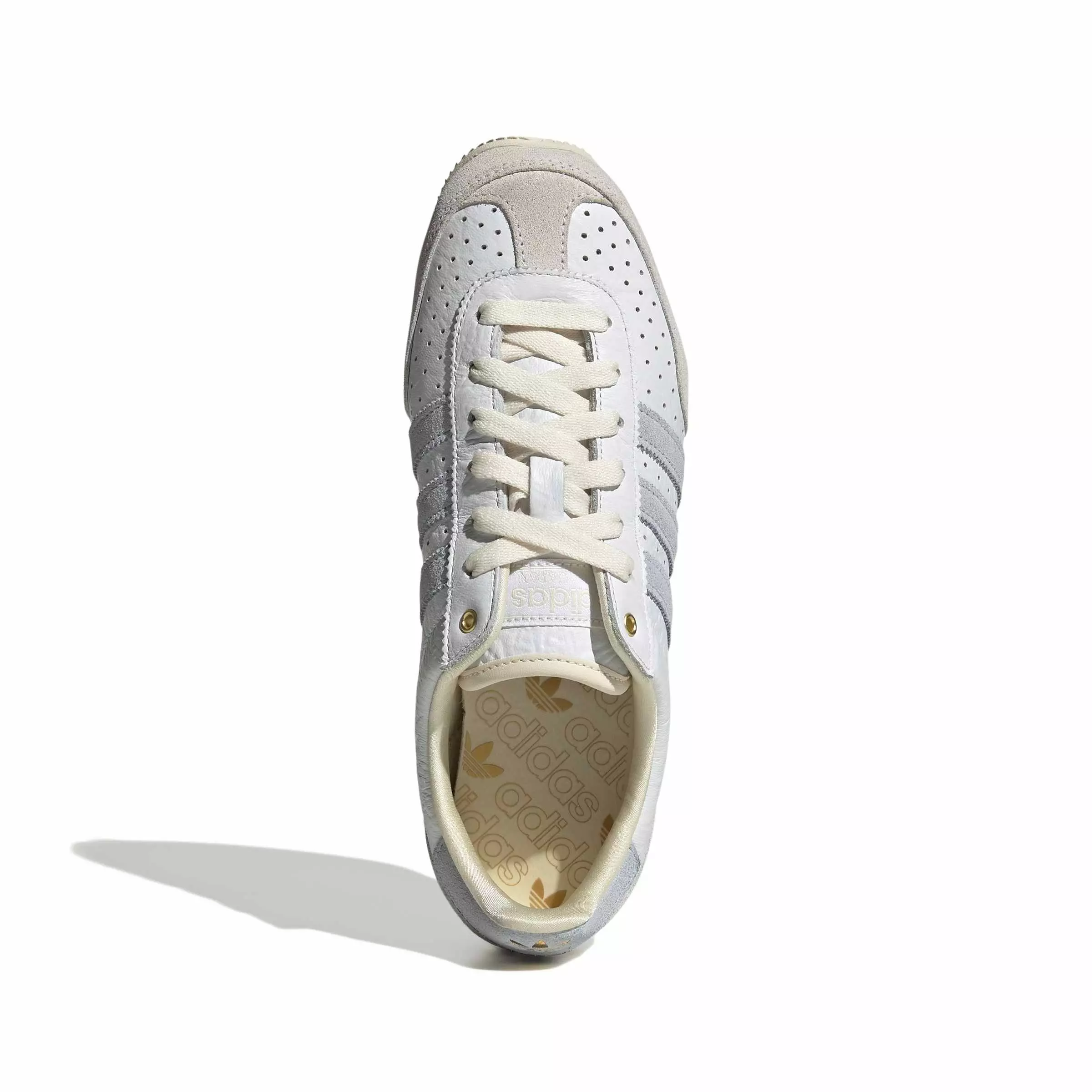 adidas Originals Japan "Ftwr White/Crystal Sky/Gold Metallic" Women's Shoe - WHITE/SKY/GOLD