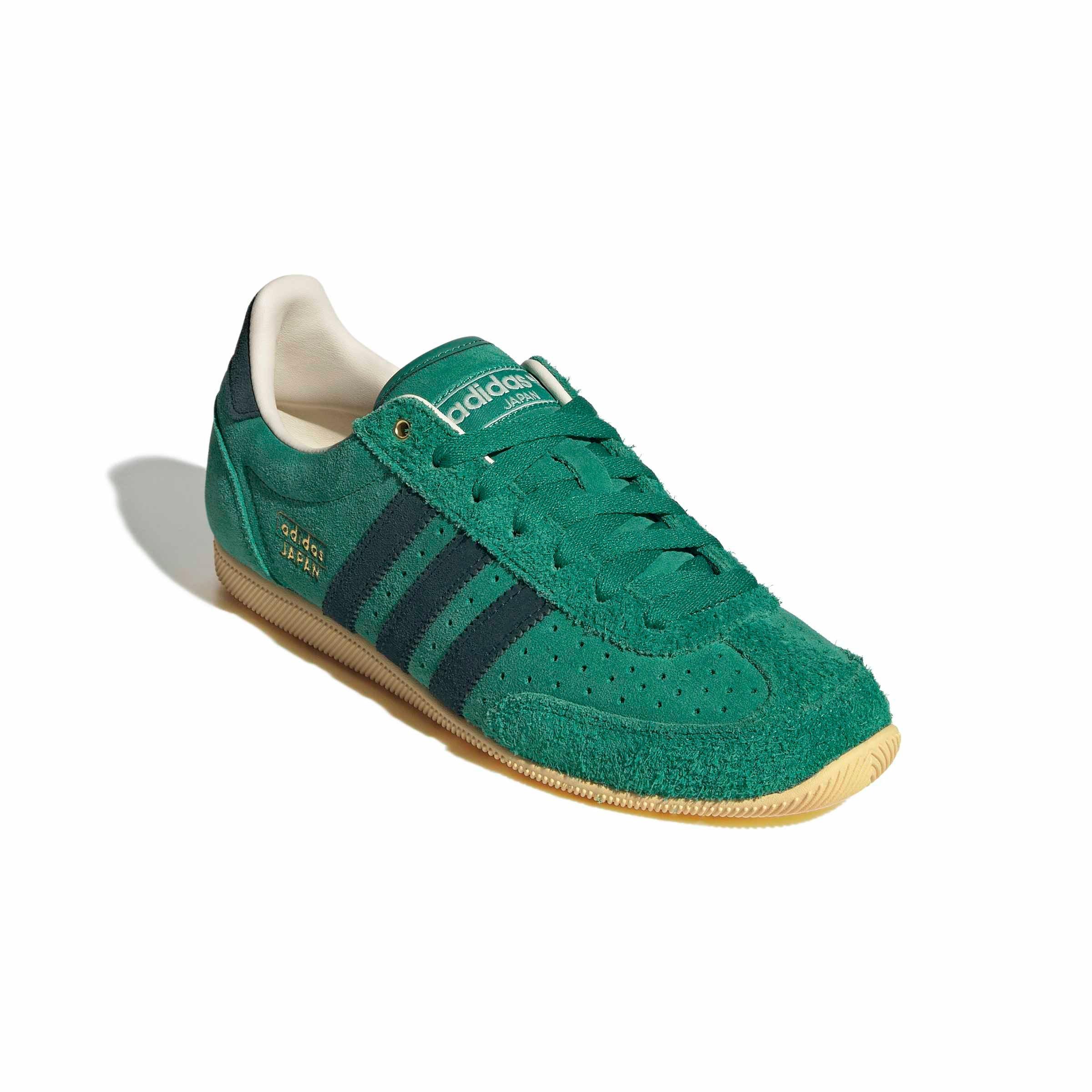 adidas Originals Japan "Bold Green/Aurora Ivy/Gold Metallic" Women's Shoe - GREEN/IVY/GOLD Thumbnail View 3