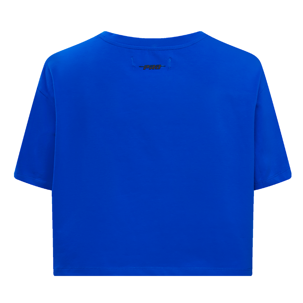 Pro Standard Women's New York Mets Retro Classic Boxy Tee - Royal - ROYAL Thumbnail View 2