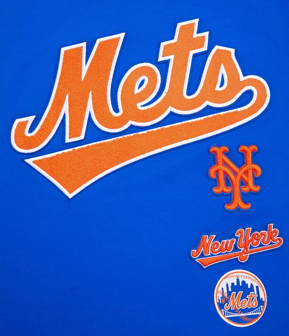 Pro Standard Women's New York Mets Retro Classic Boxy Tee - Royal - ROYAL