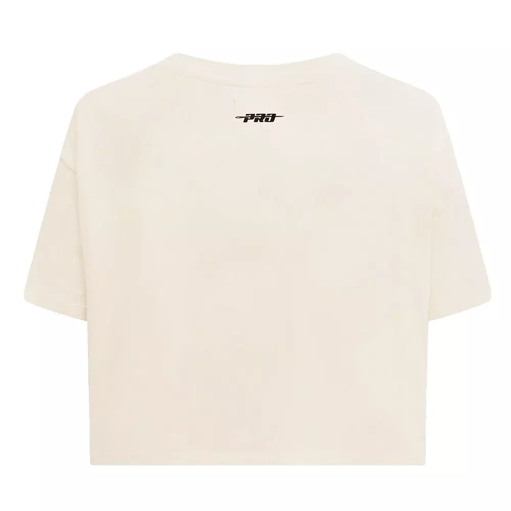 Pro Standard Women's Texas Rangers Retro Classic Boxy Tee - Eggshell - EGGSHELL