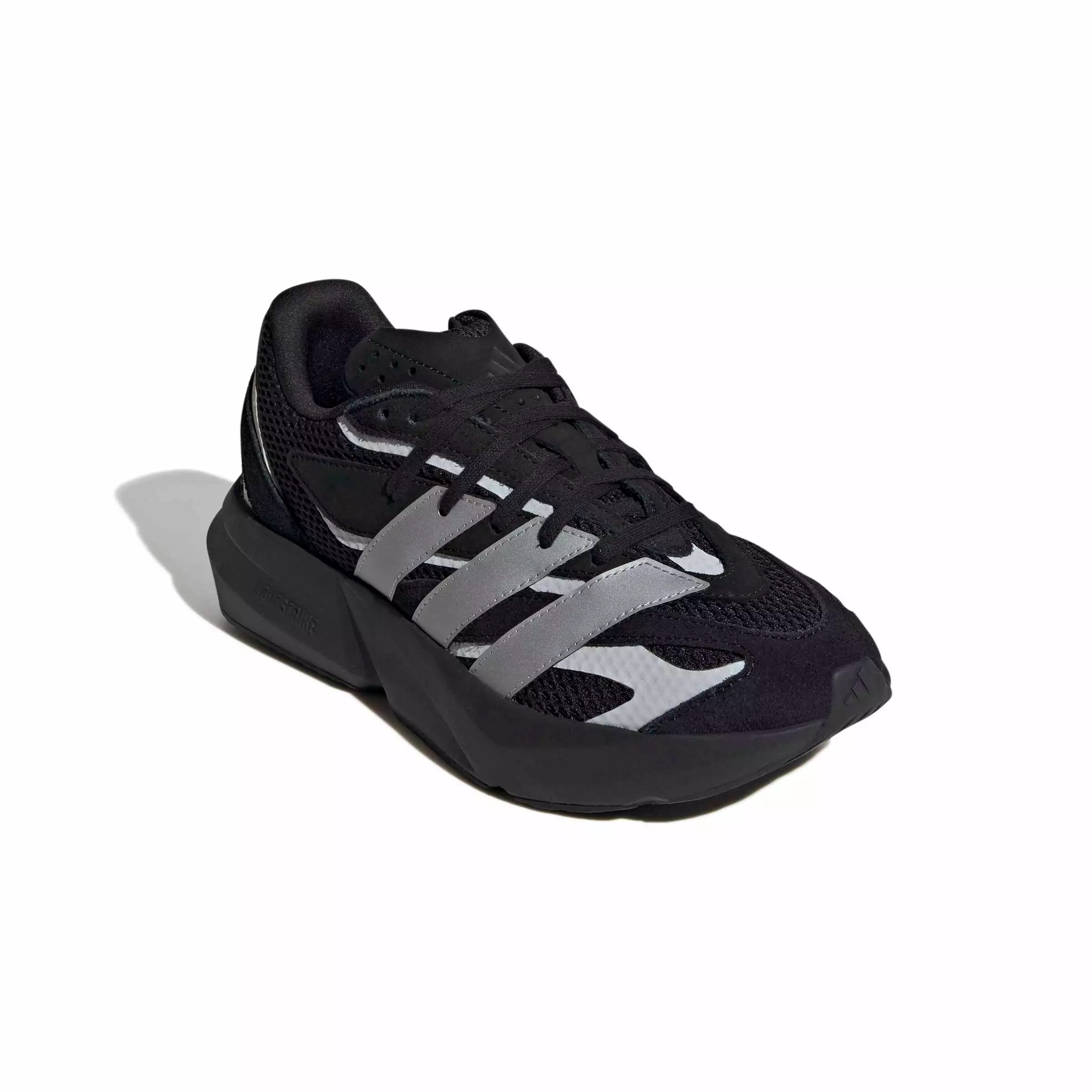adidas Lightblaze "Core Black/Matte Silver/Off White" Women's Running Shoe - BLACK/SILVER/OFF WHITE