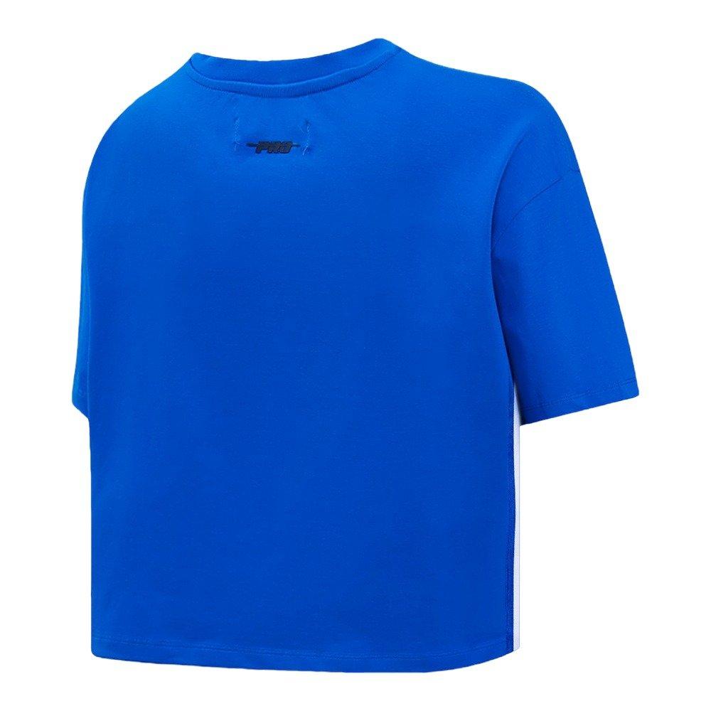 Pro Standard Women's Seattle Mariners Retro Classic Boxy Tee - Royal - ROYAL Thumbnail View 4