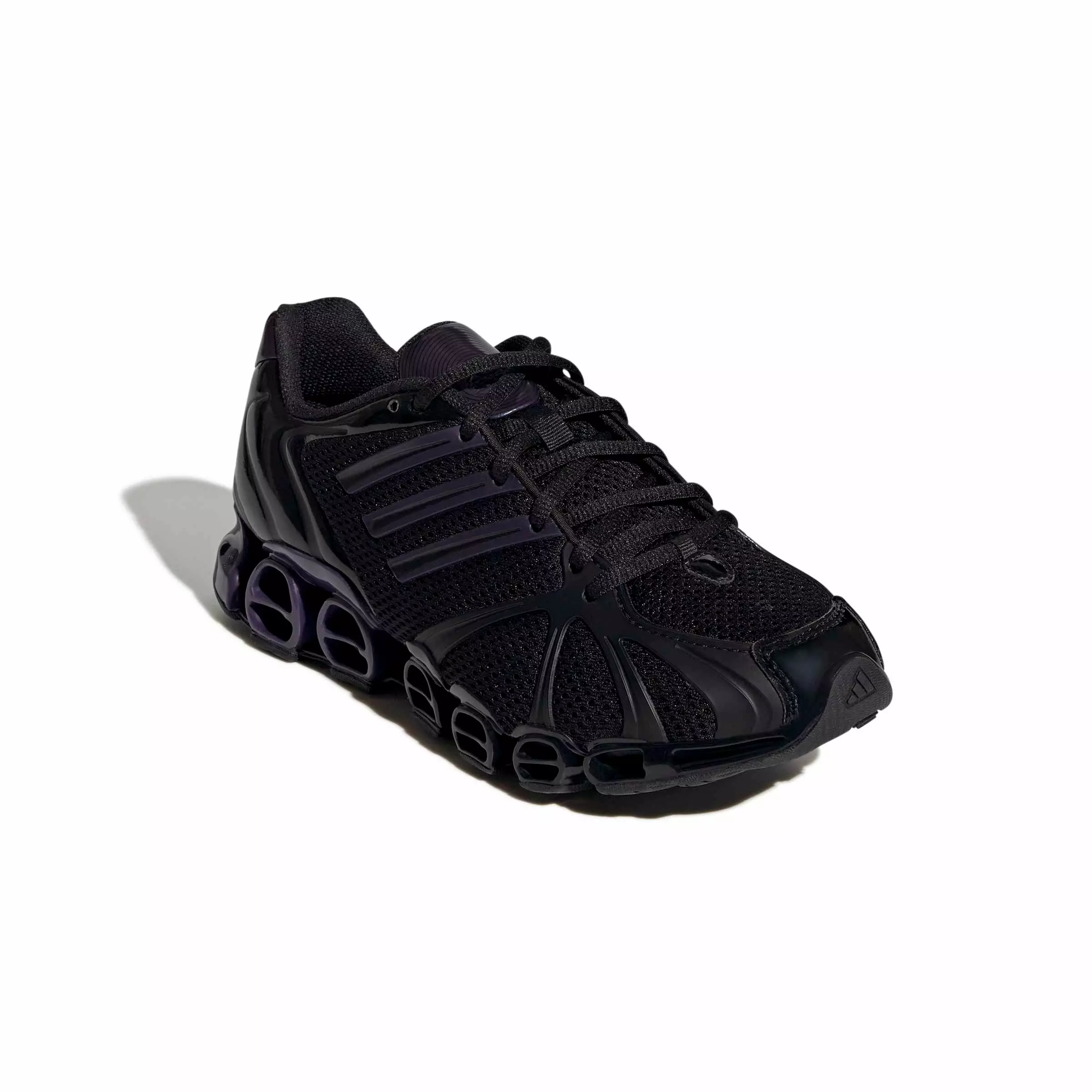 adidas Originals Mega Ghostride "Core Black/Purple Night Metallic/Core Black" Women's Shoe - BLACK/PURPLE/BLACK
