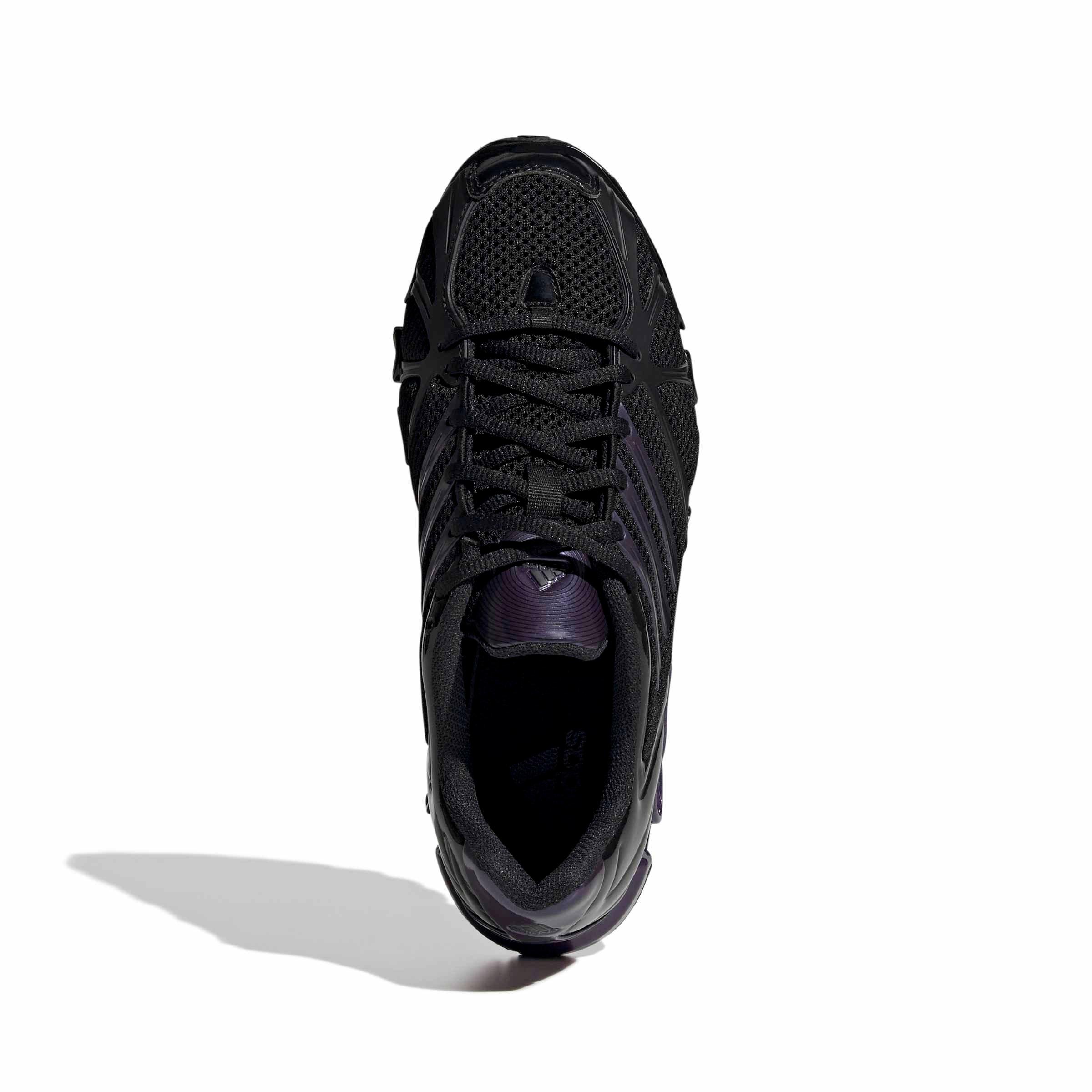 adidas Originals Mega Ghostride "Core Black/Purple Night Metallic/Core Black" Women's Shoe - BLACK/PURPLE/BLACK Thumbnail View 5