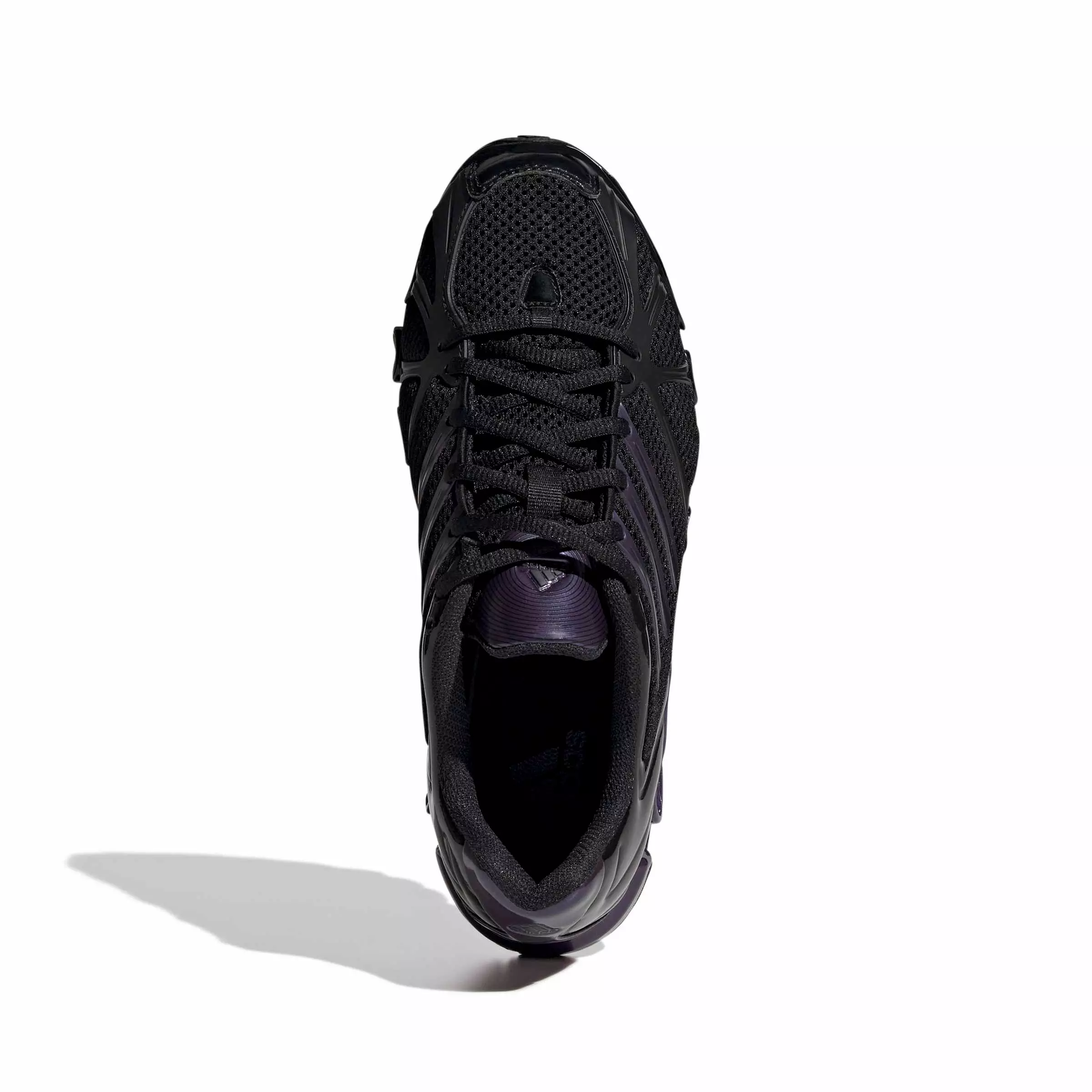 adidas Originals Mega Ghostride "Core Black/Purple Night Metallic/Core Black" Women's Shoe - BLACK/PURPLE/BLACK