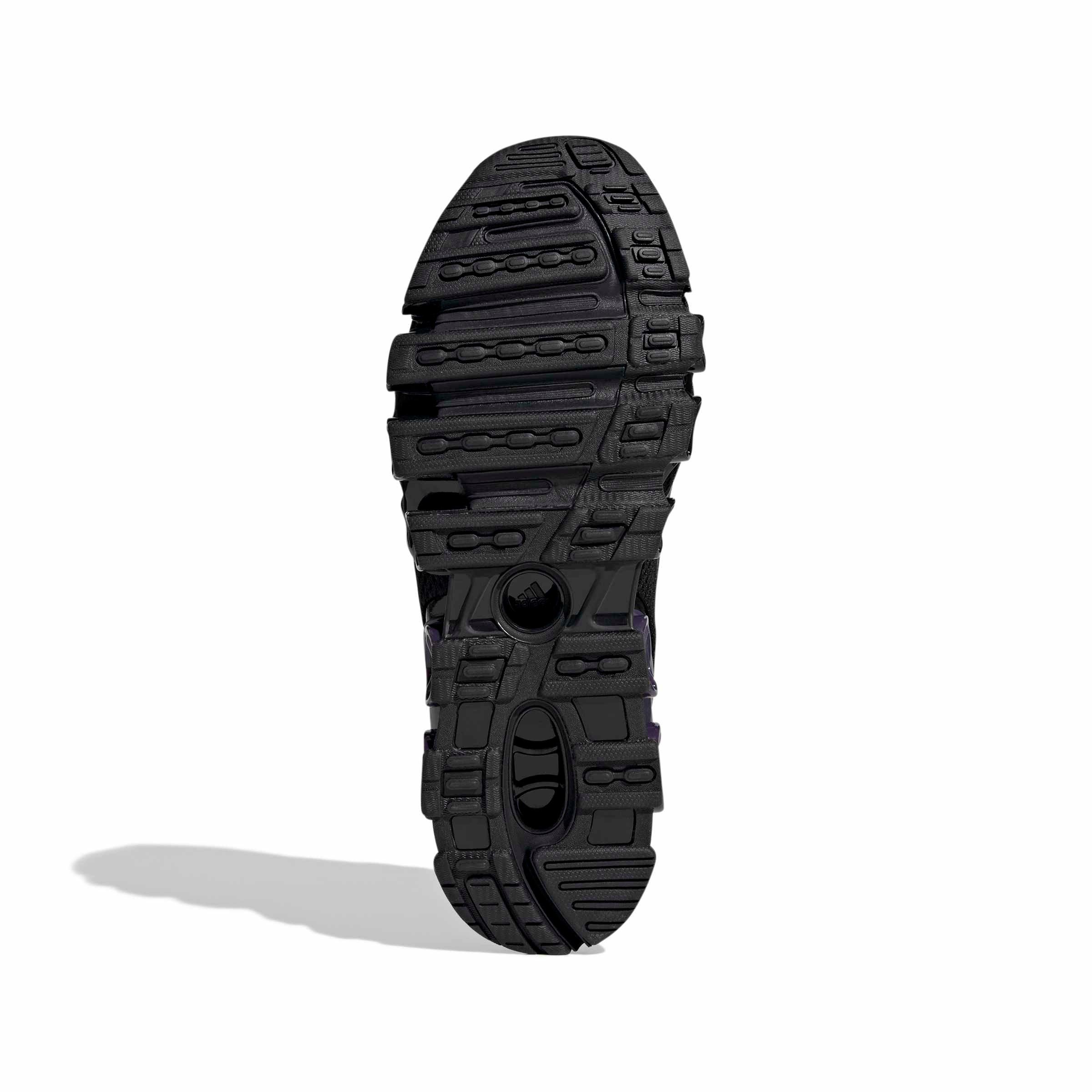 adidas Originals Mega Ghostride "Core Black/Purple Night Metallic/Core Black" Women's Shoe - BLACK/PURPLE/BLACK Thumbnail View 6