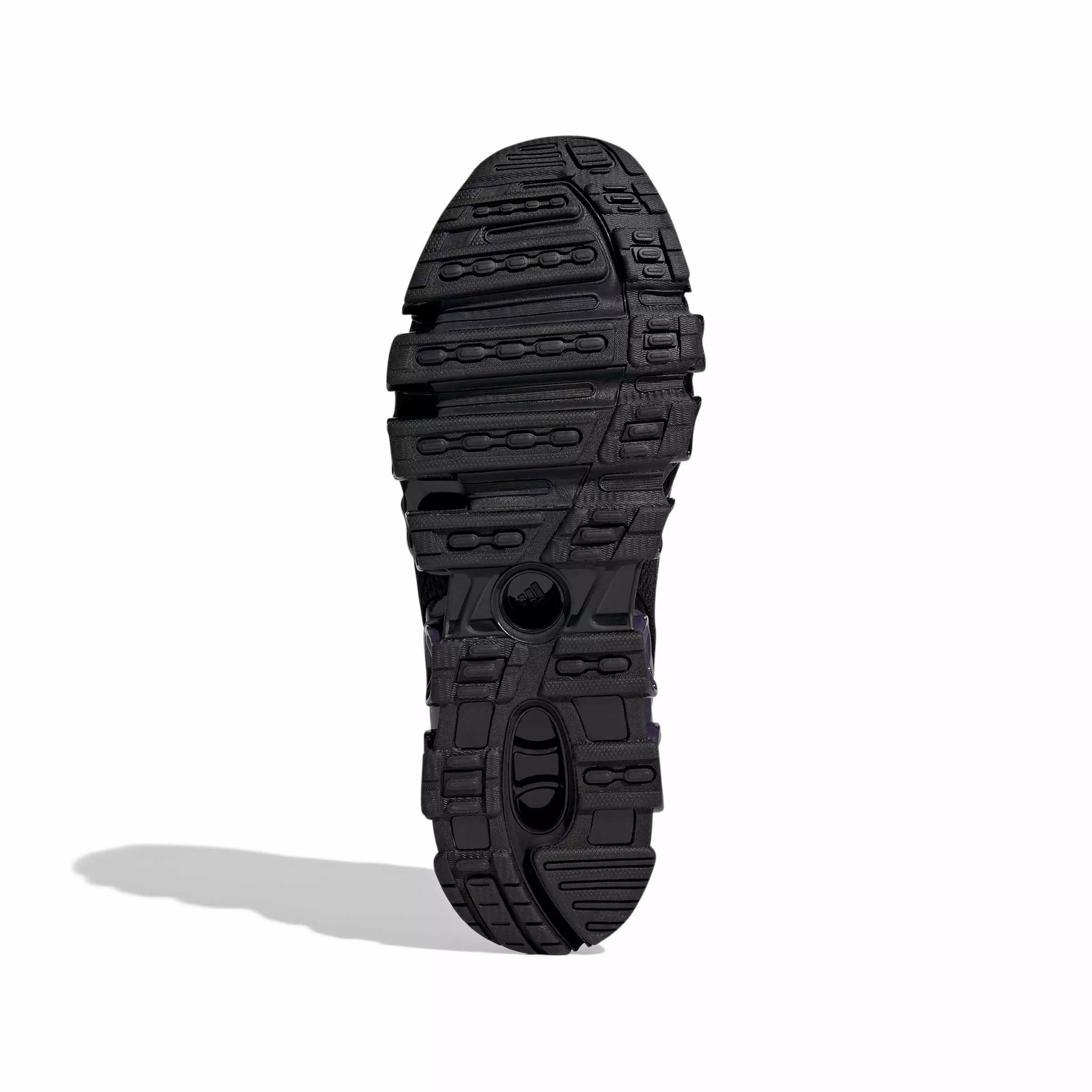 adidas Originals Mega Ghostride "Core Black/Purple Night Metallic/Core Black" Women's Shoe - BLACK/PURPLE/BLACK
