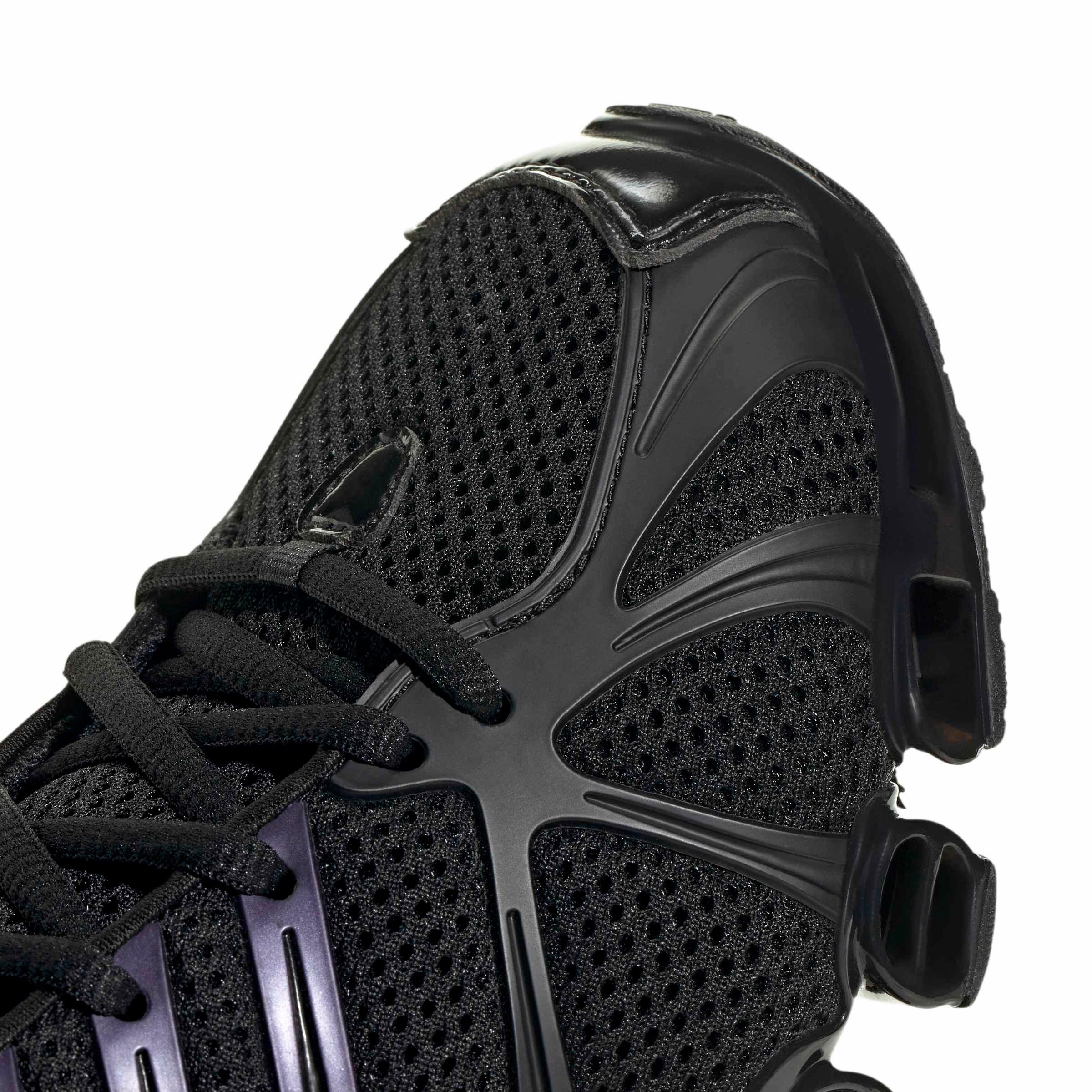 adidas Originals Mega Ghostride "Core Black/Purple Night Metallic/Core Black" Women's Shoe - BLACK/PURPLE/BLACK Thumbnail View 7