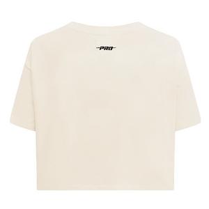 Pro Standard Women's Minnesota Twins Retro Classic Boxy Tee - Eggshell