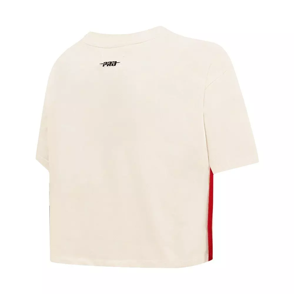 Pro Standard Women's Minnesota Twins Retro Classic Boxy Tee - Eggshell - EGGSHELL