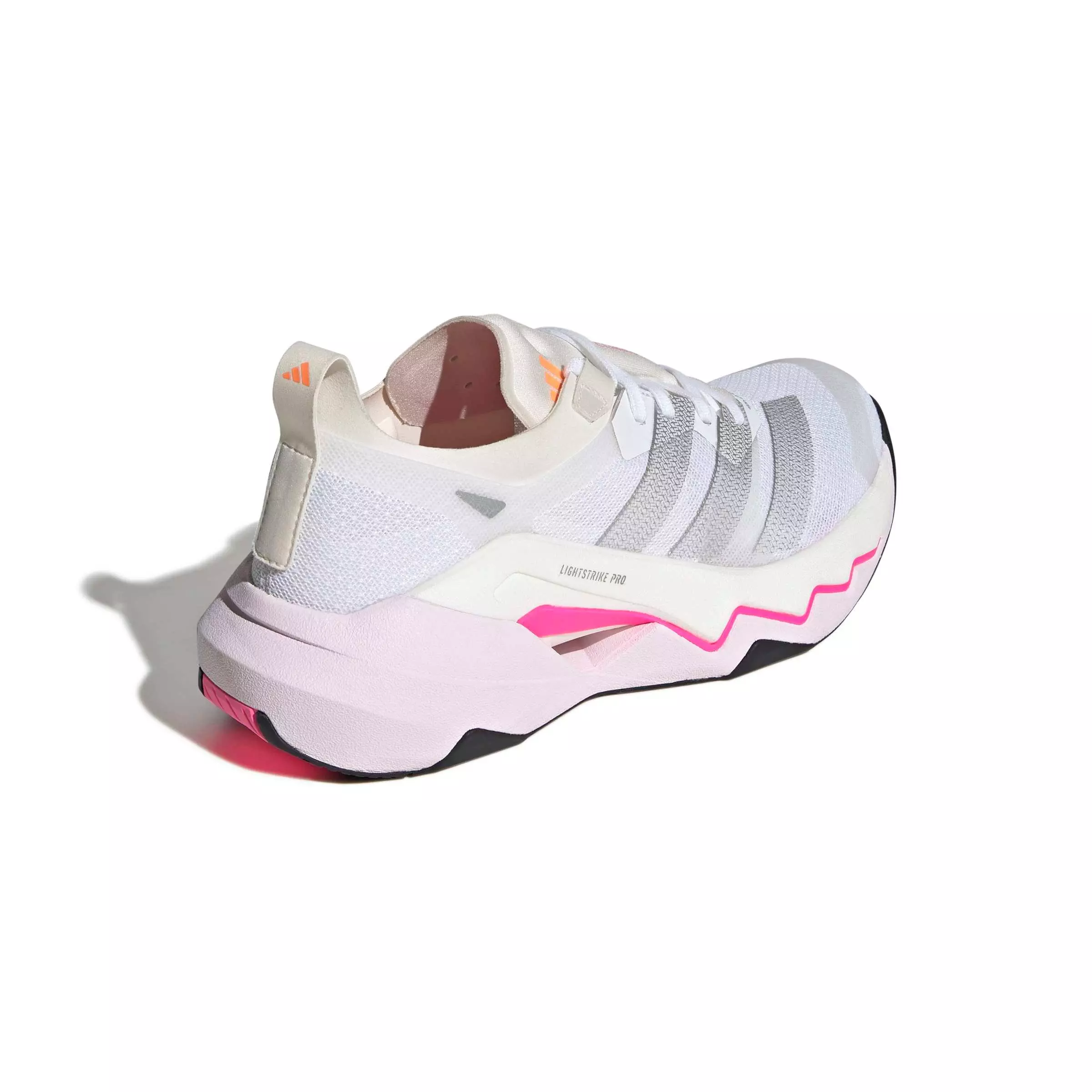 adidas Rapidmove Pro "Ftwr White/Silver Metallic/Lucid Pink" Women's Training Shoe - WHITE/SILVER/PINK
